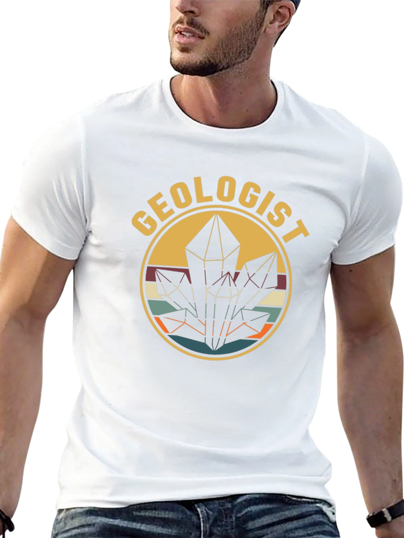 Geologist Crystal Design T-Shirt
