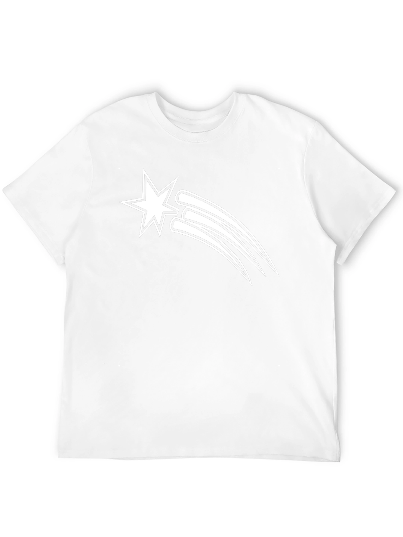 Shooting Star Black T-Shirt - Stylish Graphic Tee