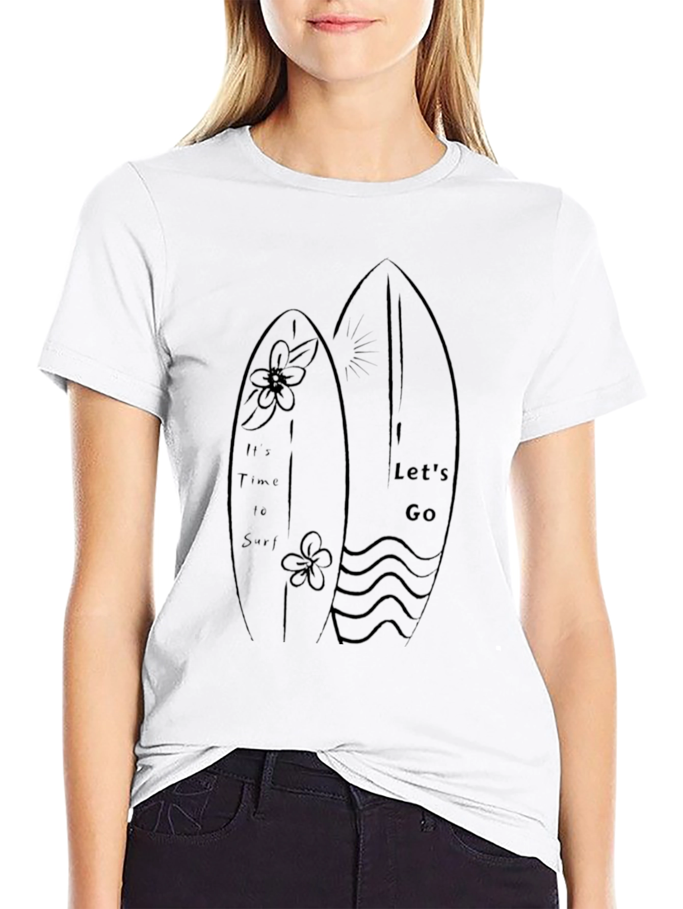 Surfboard Graphic T-Shirt
