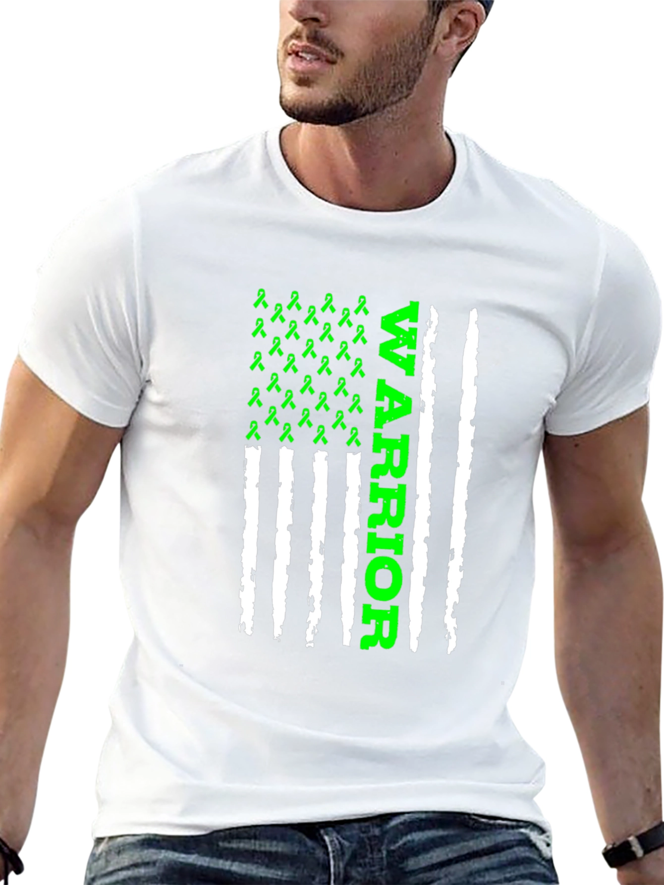 Warrior Awareness Ribbon T-Shirt