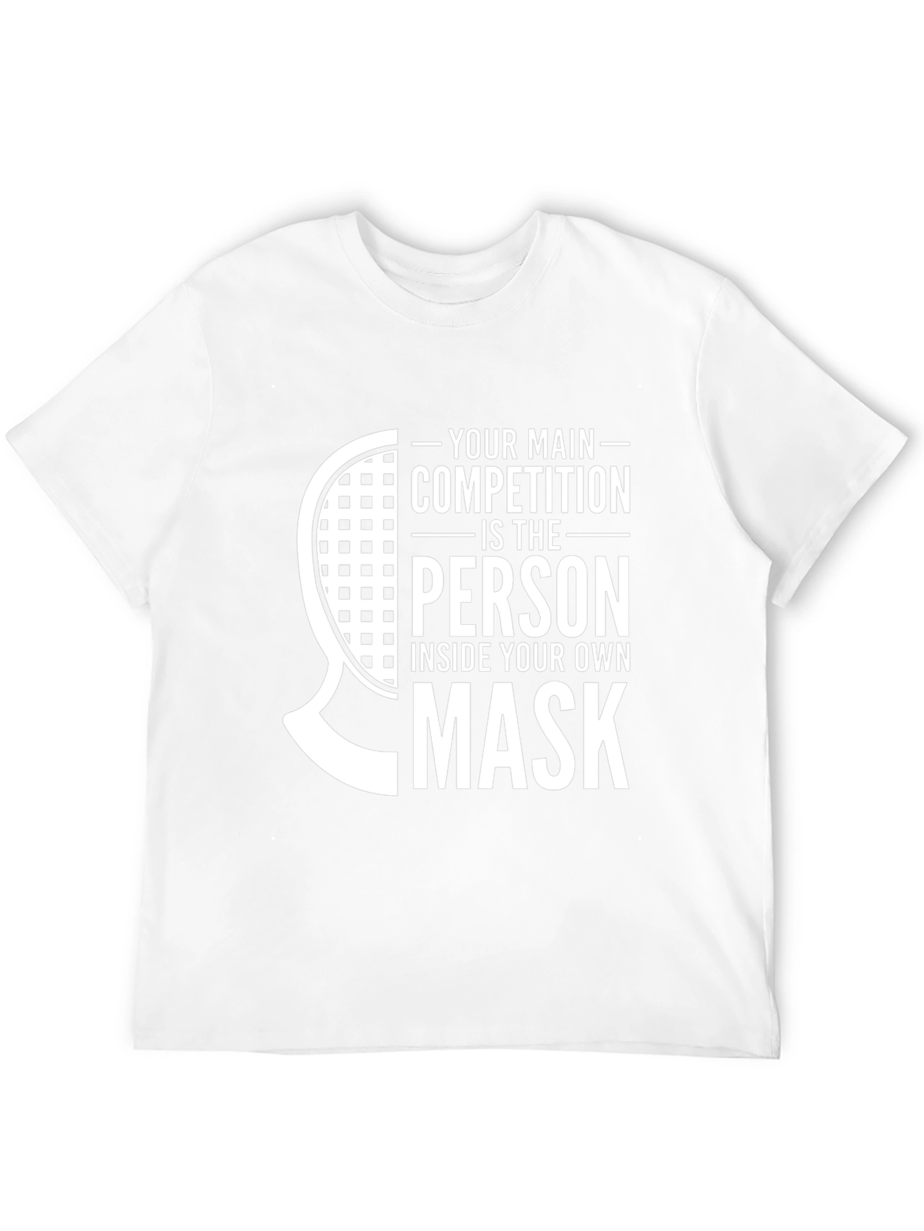 Fencing Mask Graphic Tee - Competition Within
