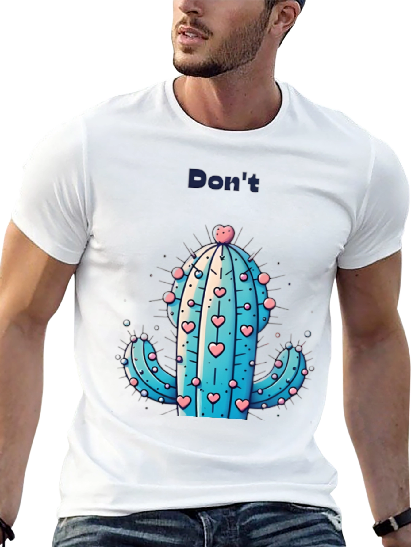 Dont Be a Prick Cactus Graphic Tee