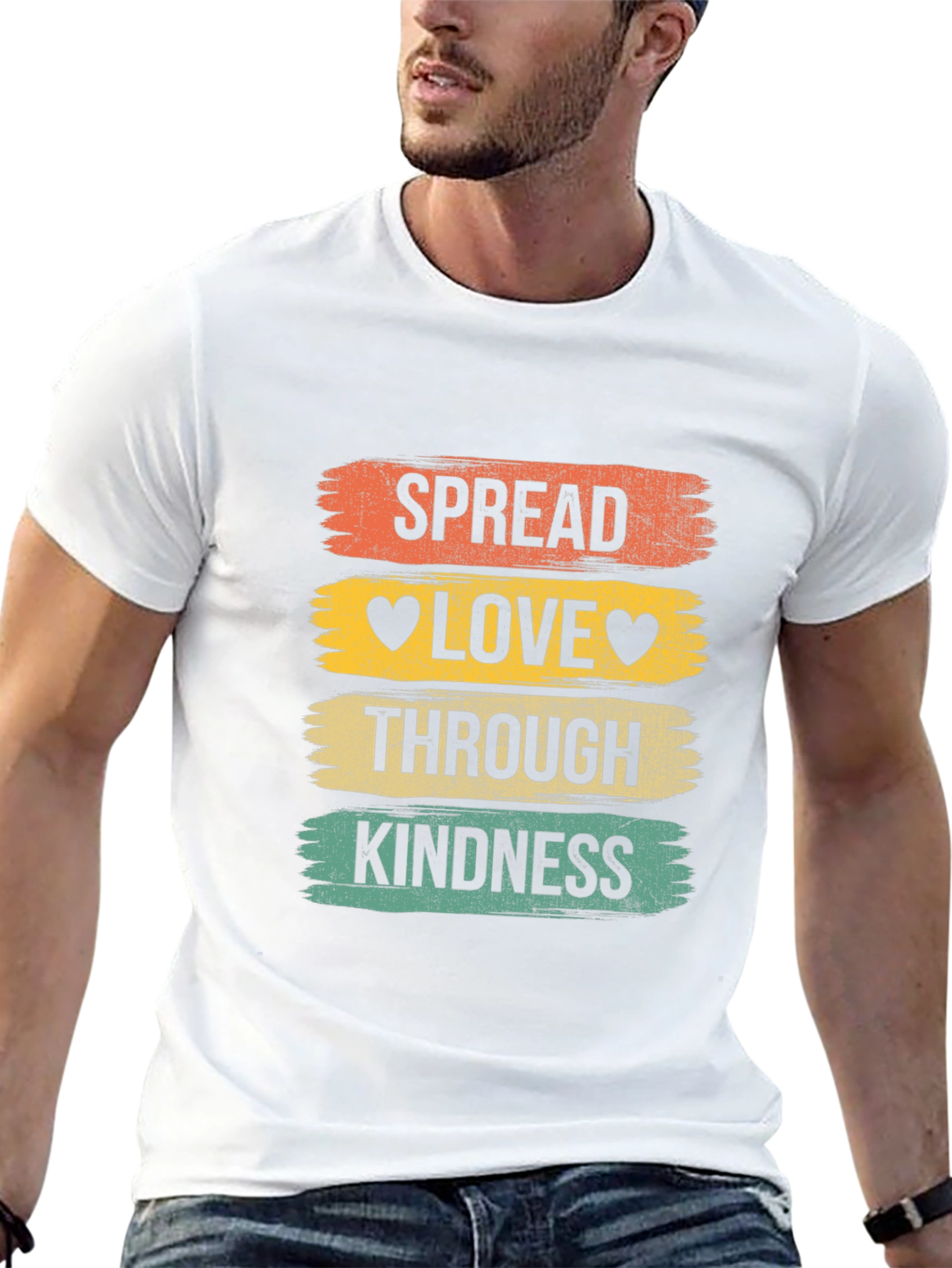 Spread Love Through Kindness Graphic Tee