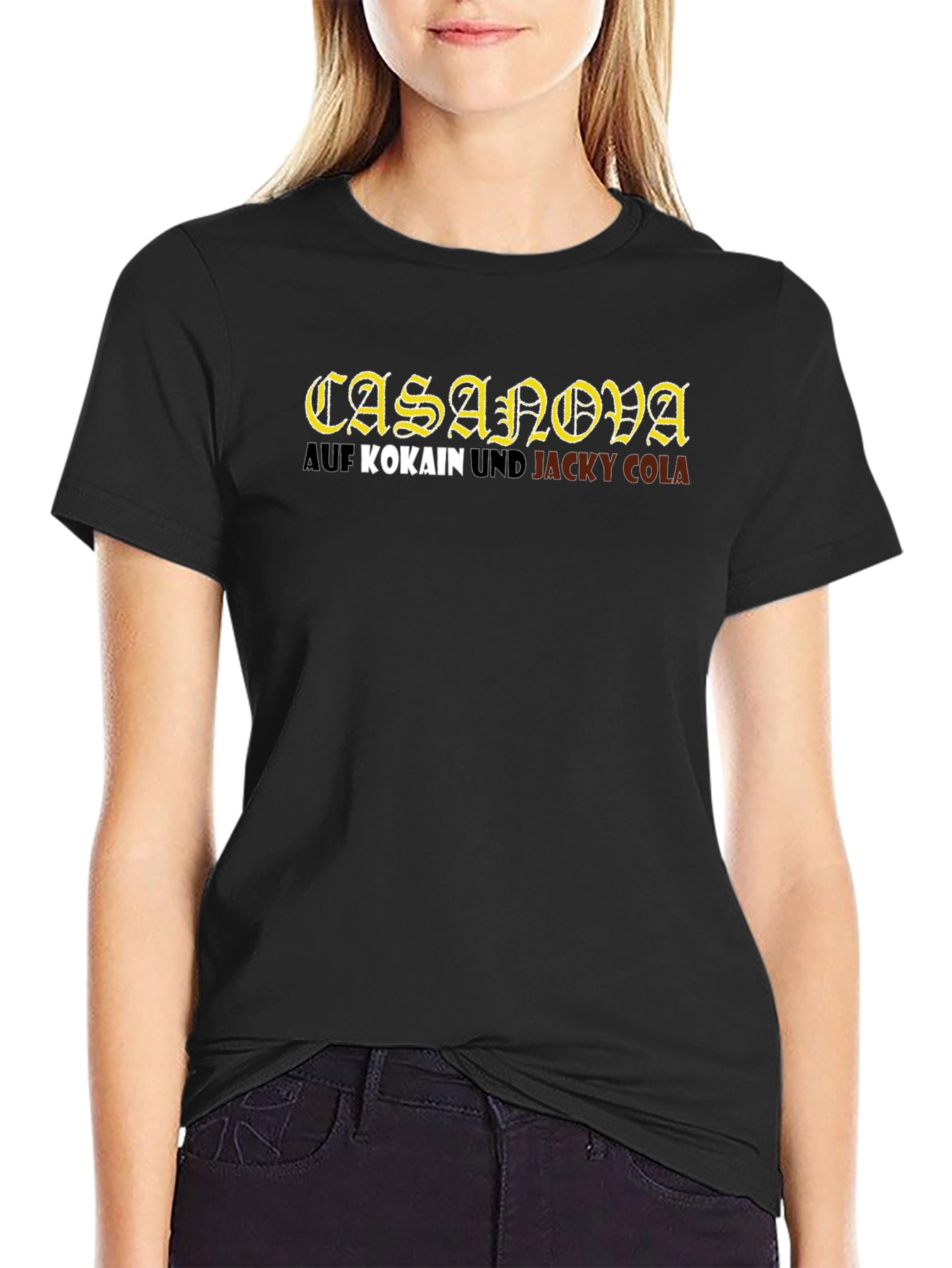 Casanova T-Shirt - Graphic Print Tee