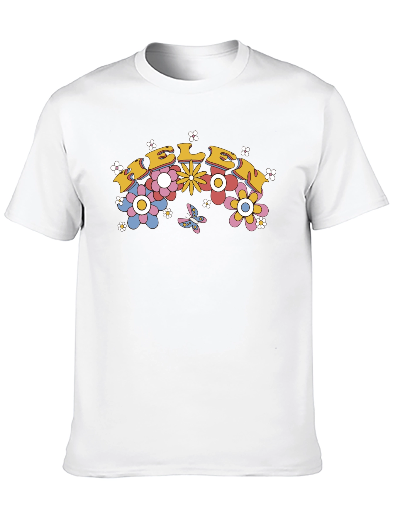 Retro Floral Eleven Graphic Tee