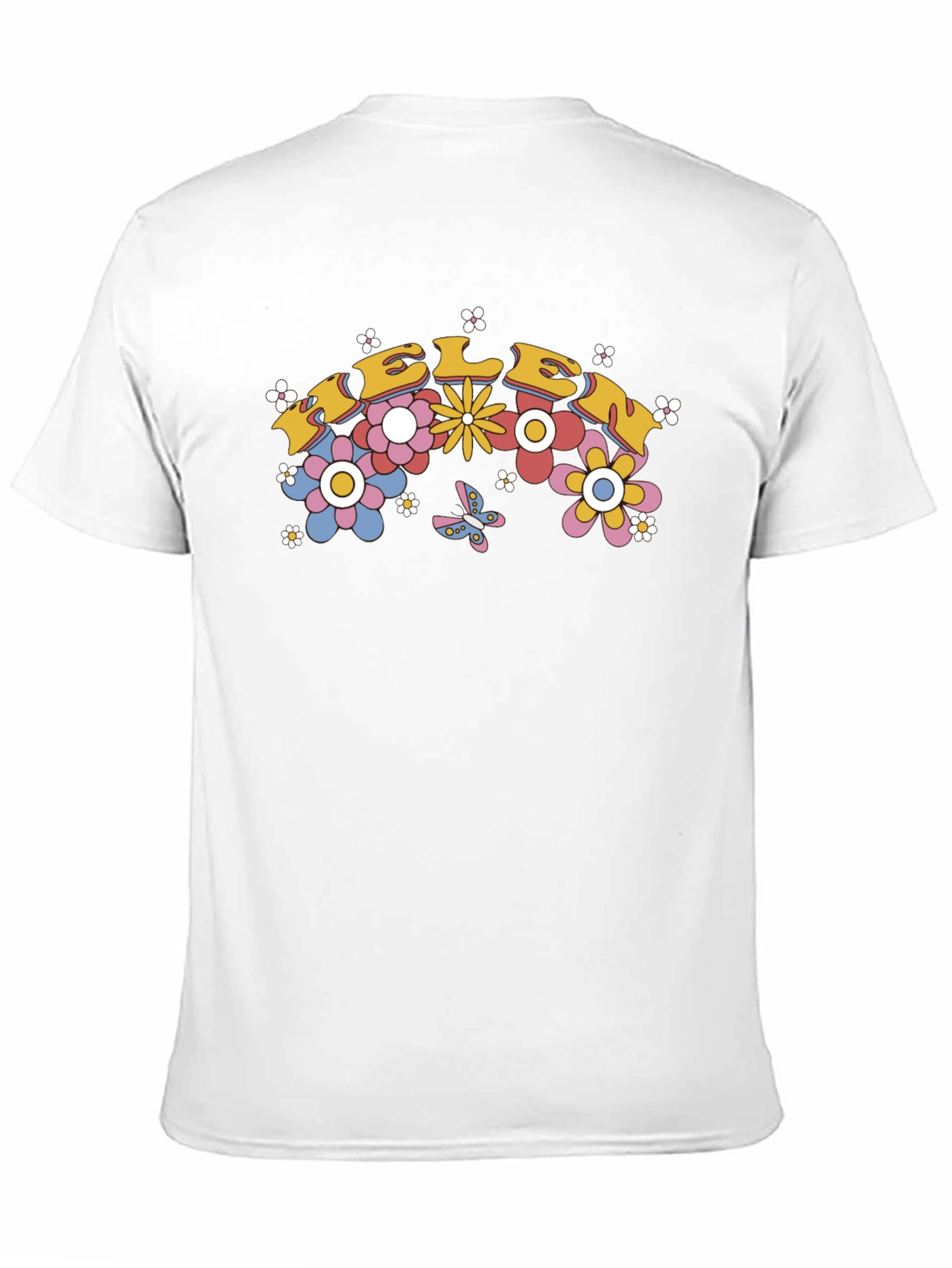 Retro Floral Eleven Graphic Tee