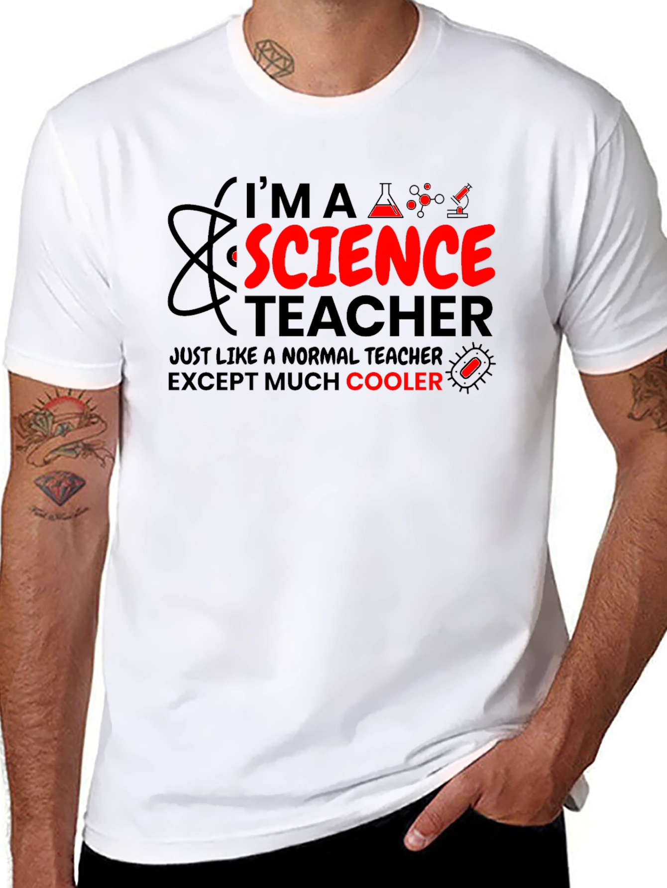Science Teacher T-Shirt - Cool and Unique