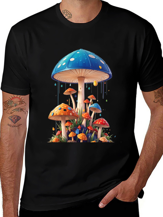 Mushroom Graphic T-Shirt - Unique Fungi Design