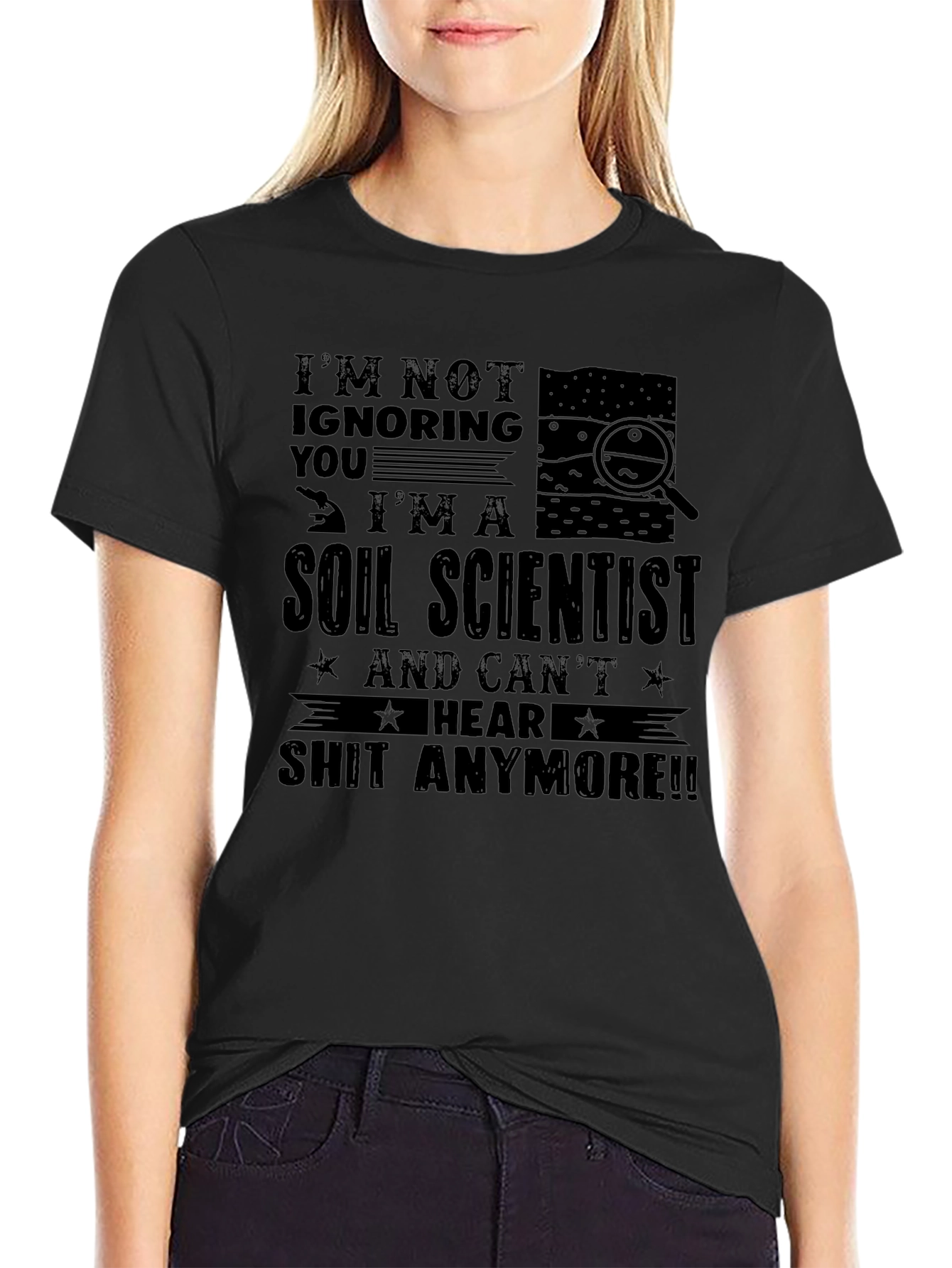 Soil Scientist Funny Graphic T-Shirt
