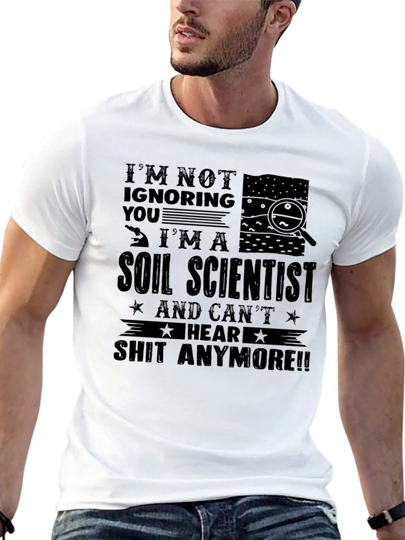 Soil Scientist Funny Graphic T-Shirt