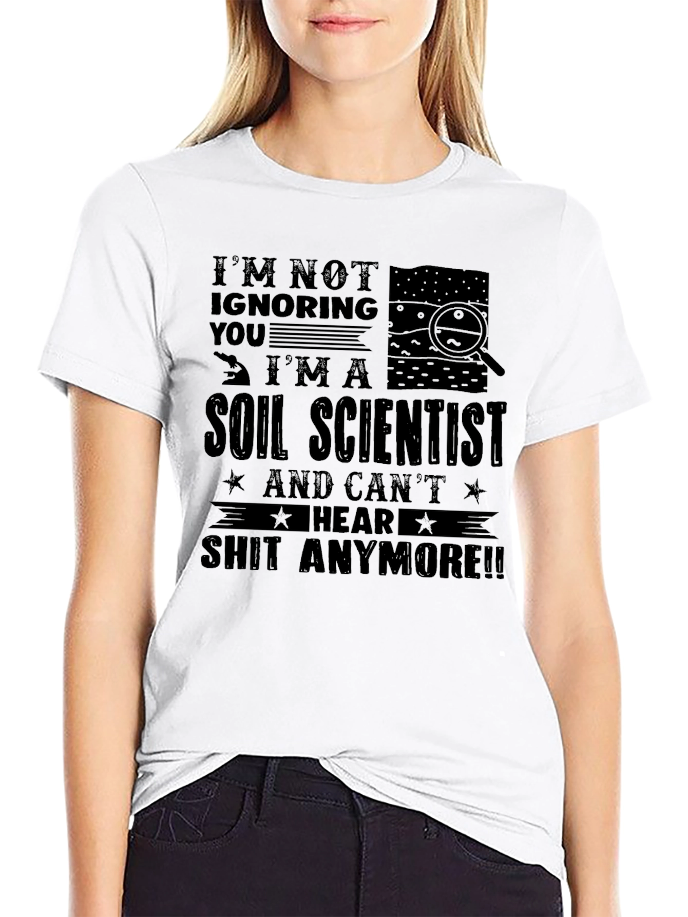 Soil Scientist Funny Graphic T-Shirt