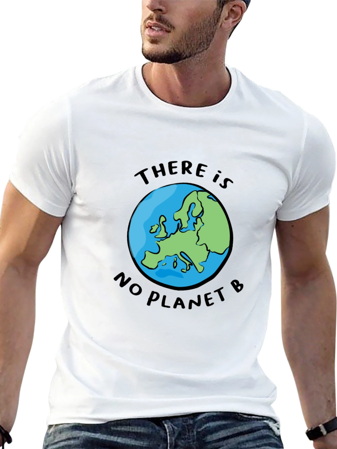 There Is No Planet B Earth Graphic T-Shirt