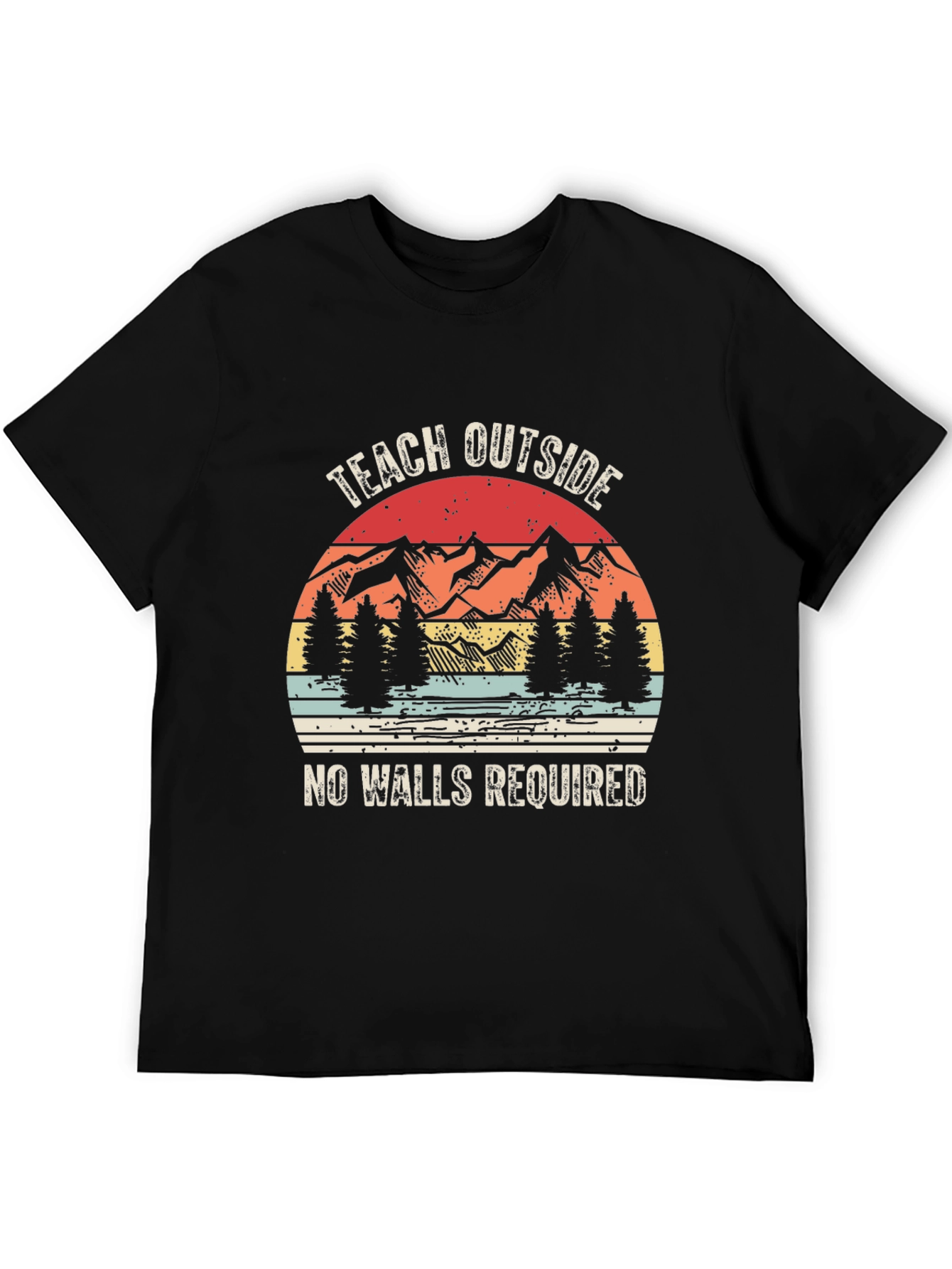 Teach Outside T-Shirt - Nature Inspired Graphic Tee
