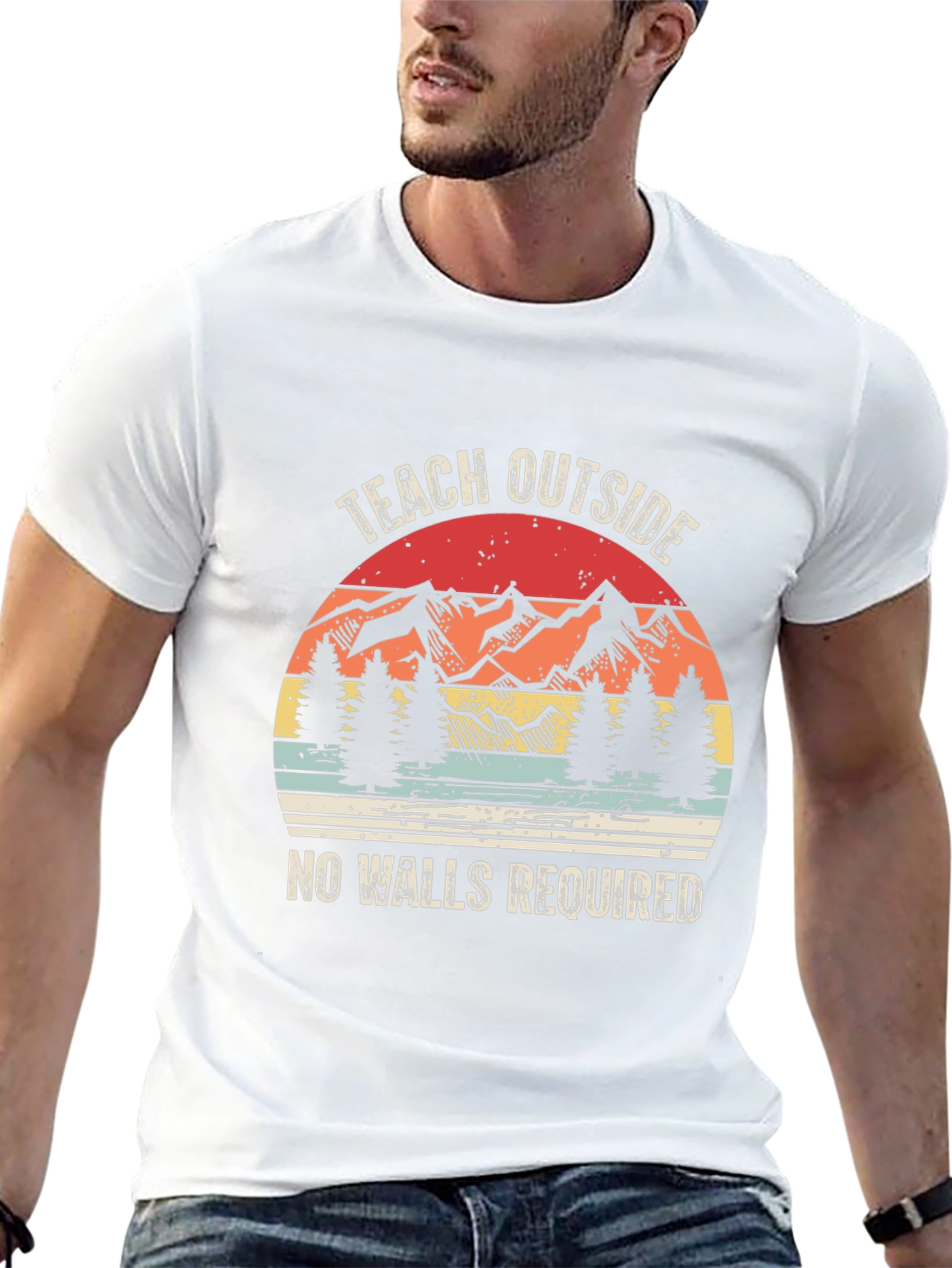 Teach Outside T-Shirt - Nature Inspired Graphic Tee