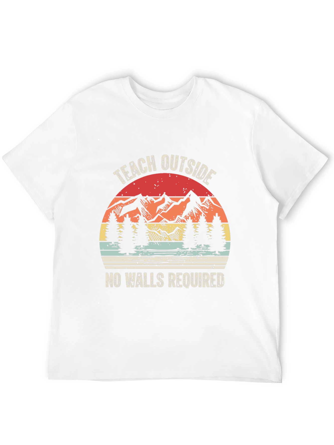 Teach Outside T-Shirt - Nature Inspired Graphic Tee