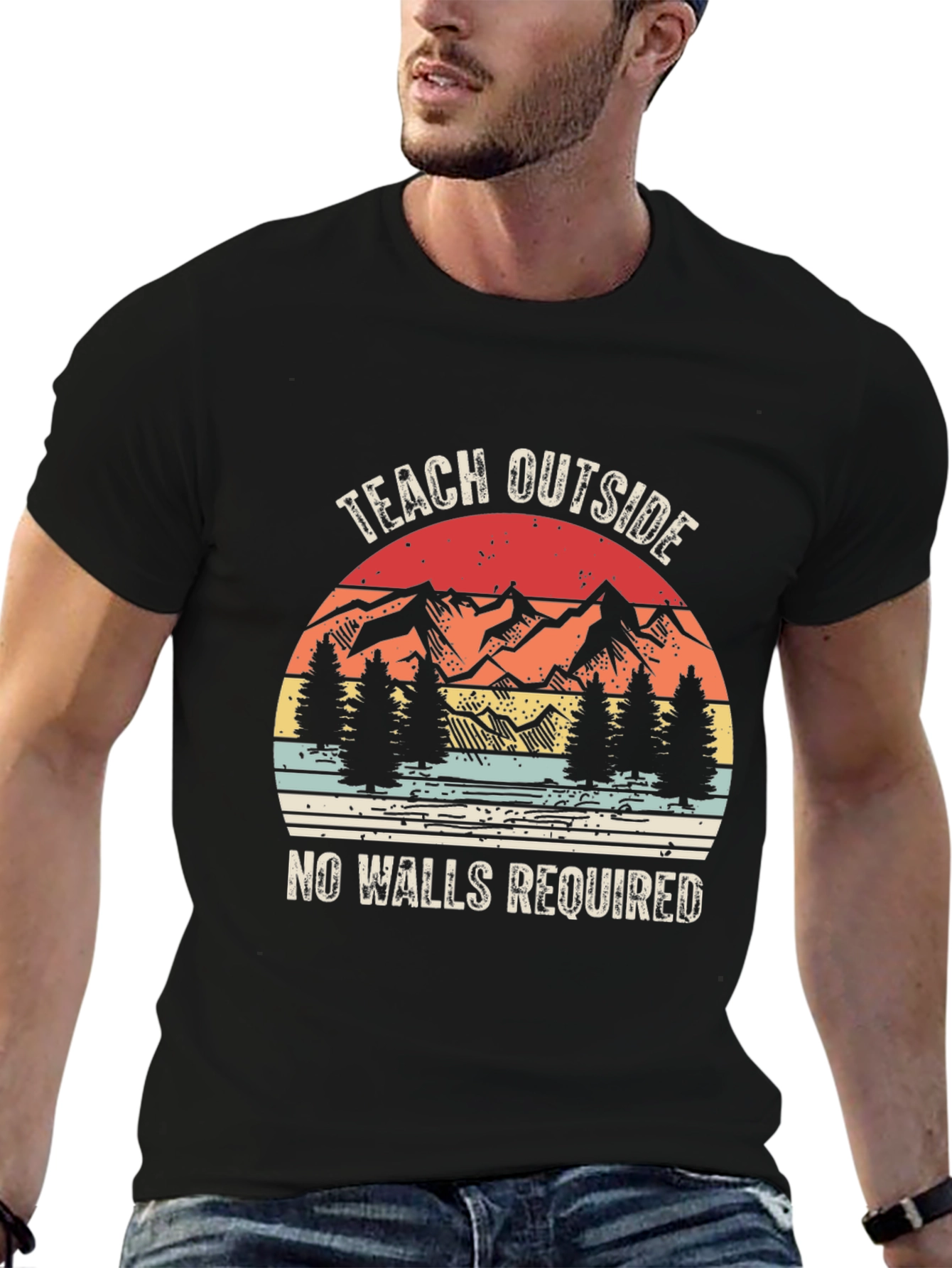 Teach Outside T-Shirt - Nature Inspired Graphic Tee
