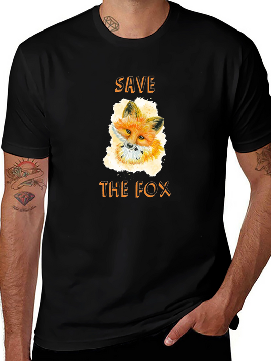 Save the Fox T-Shirt - Animal Lover Tee