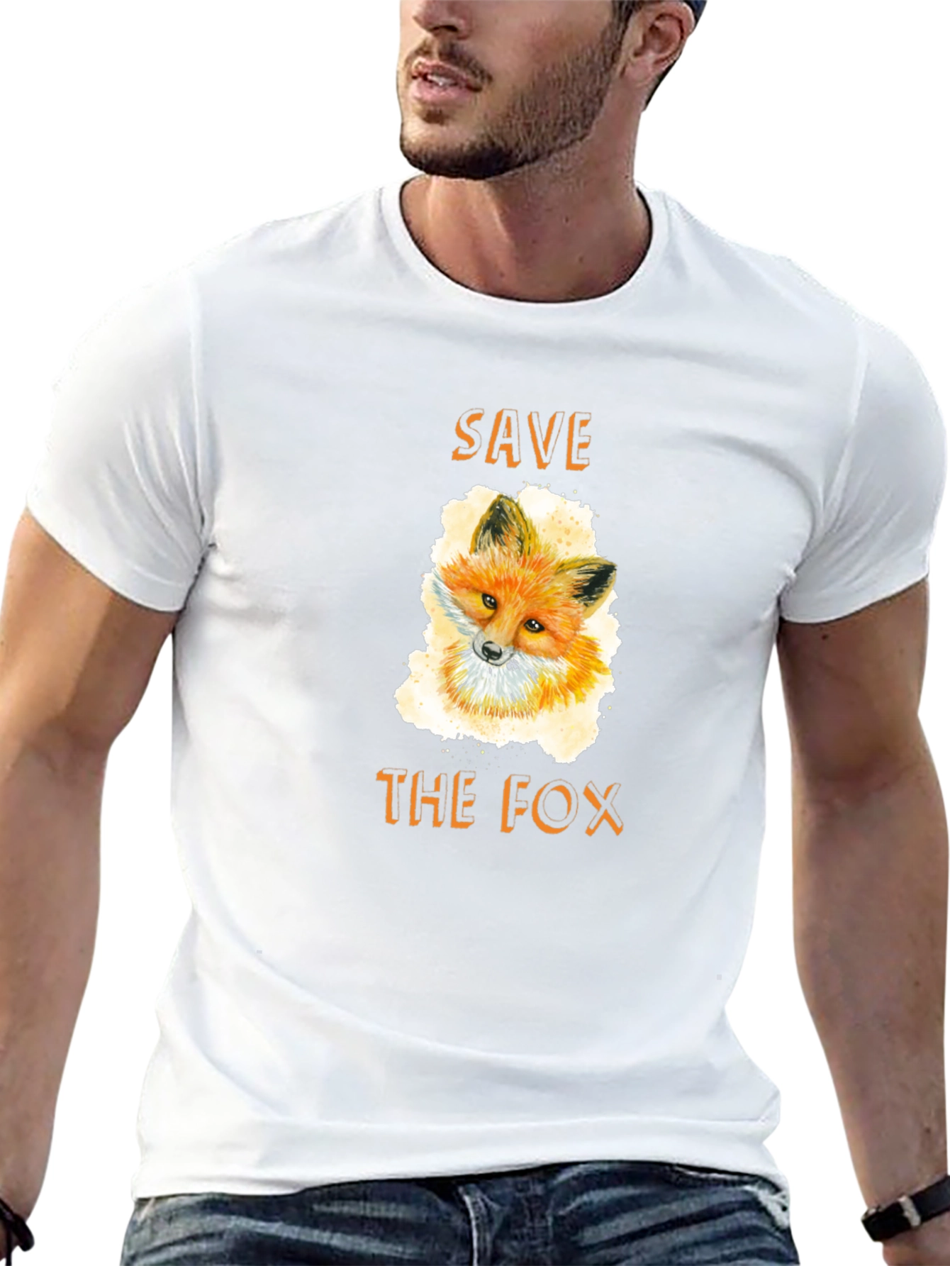 Save the Fox T-Shirt - Animal Lover Tee