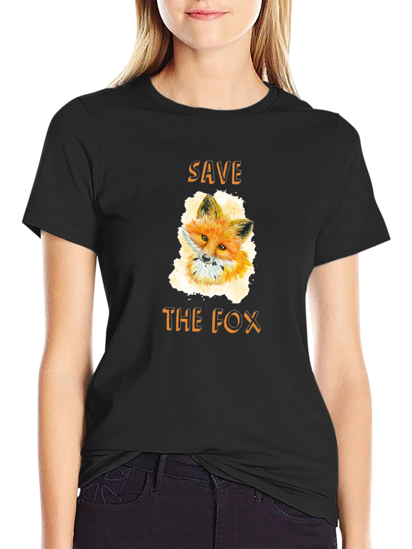 Save the Fox T-Shirt - Animal Lover Tee