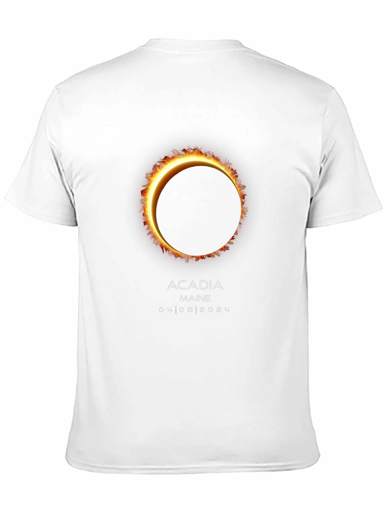 Total Solar Eclipse Acadia Maine 2024 T-Shirt