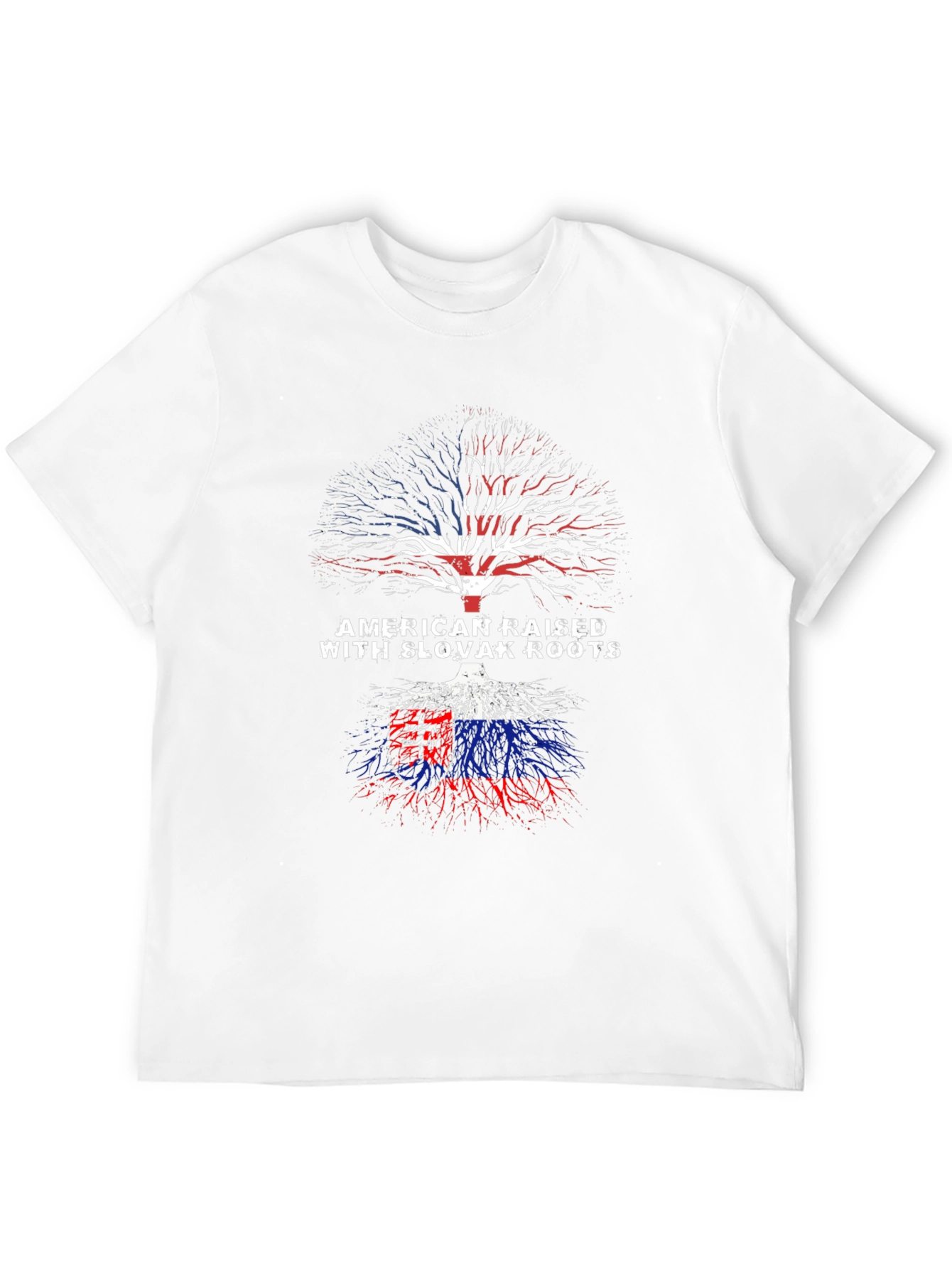 American Raised Slovak Roots T-Shirt