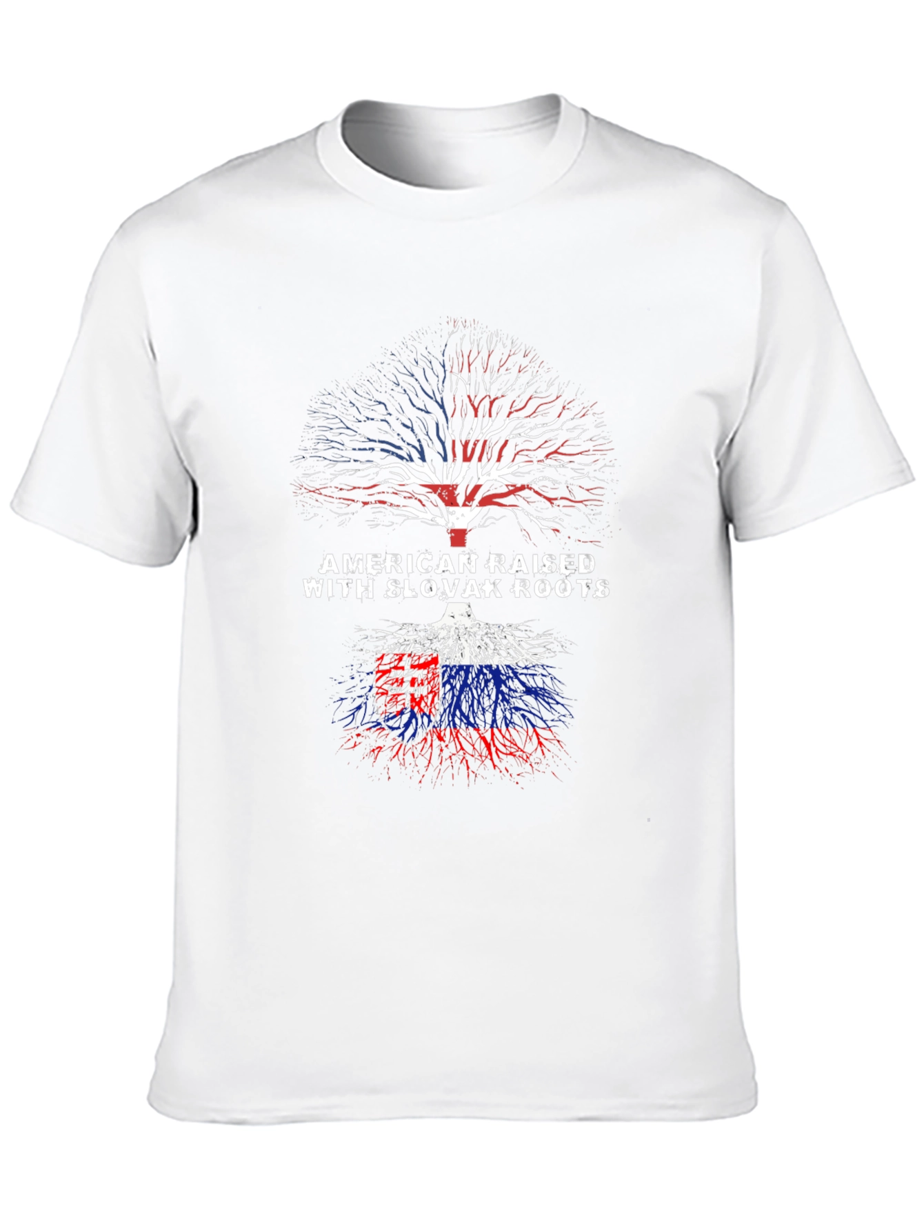 American Raised Slovak Roots T-Shirt