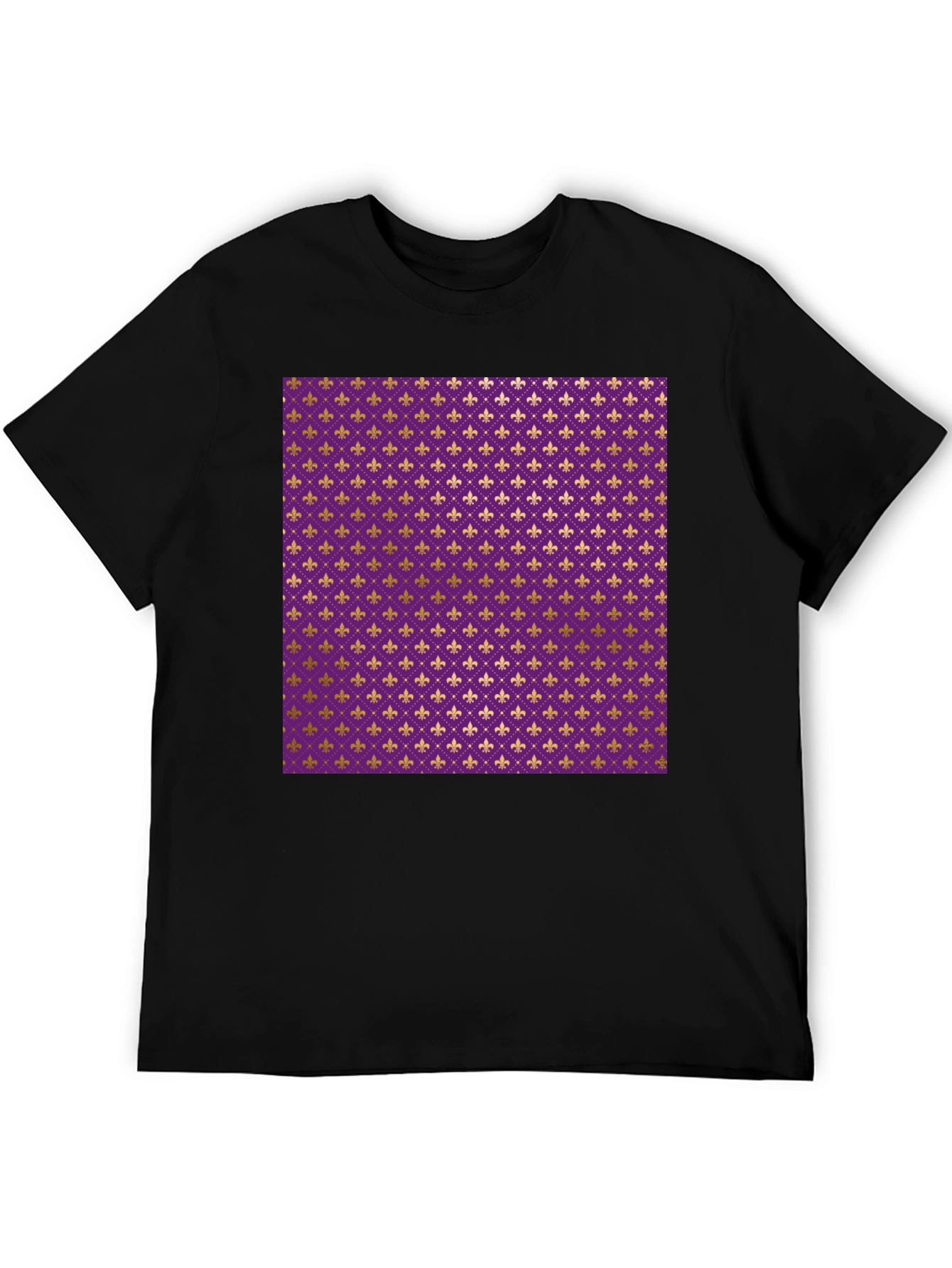 Fleur-de-lis Pattern T-Shirt