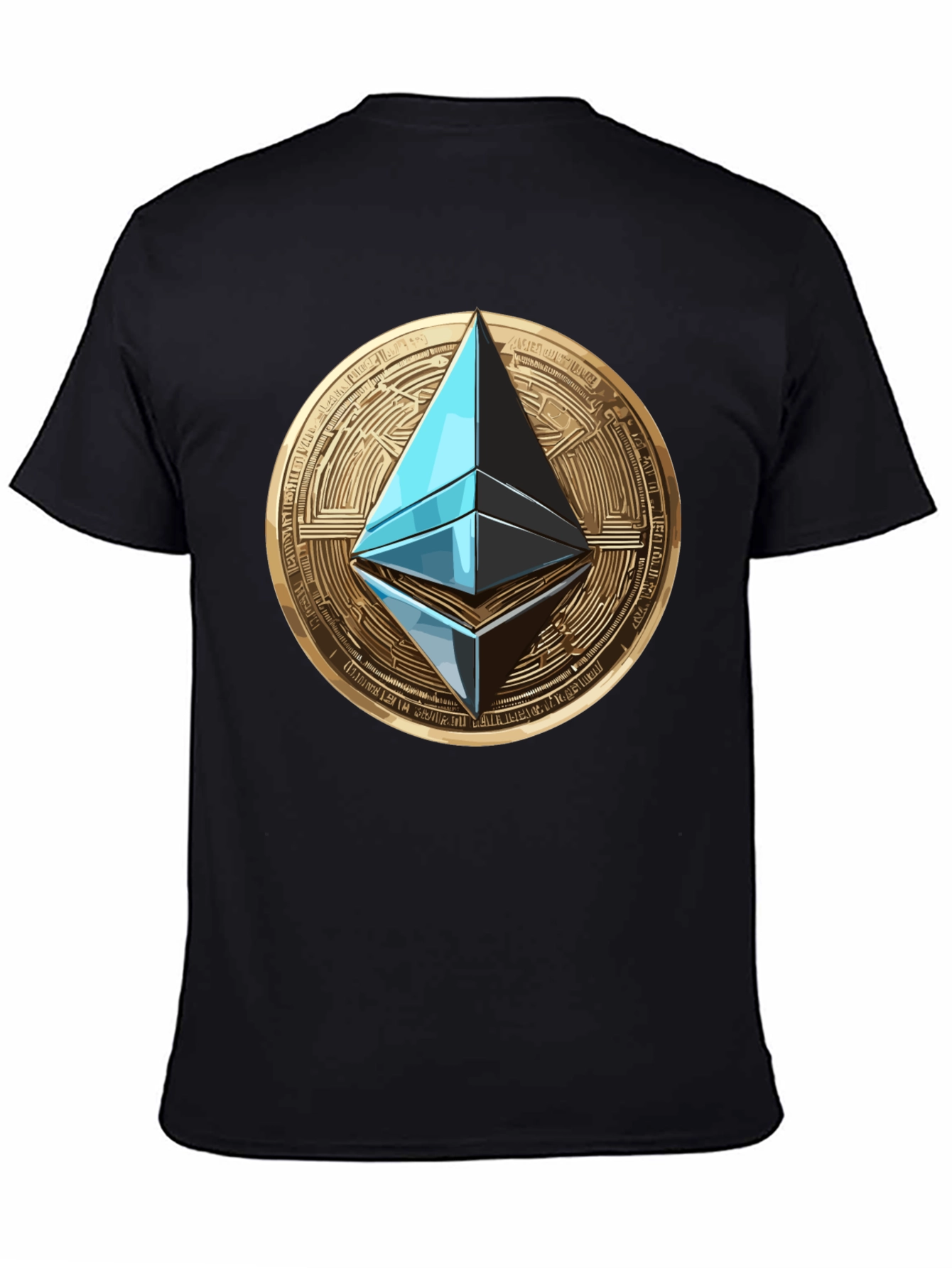 Ethereum Crypto Black T-Shirt