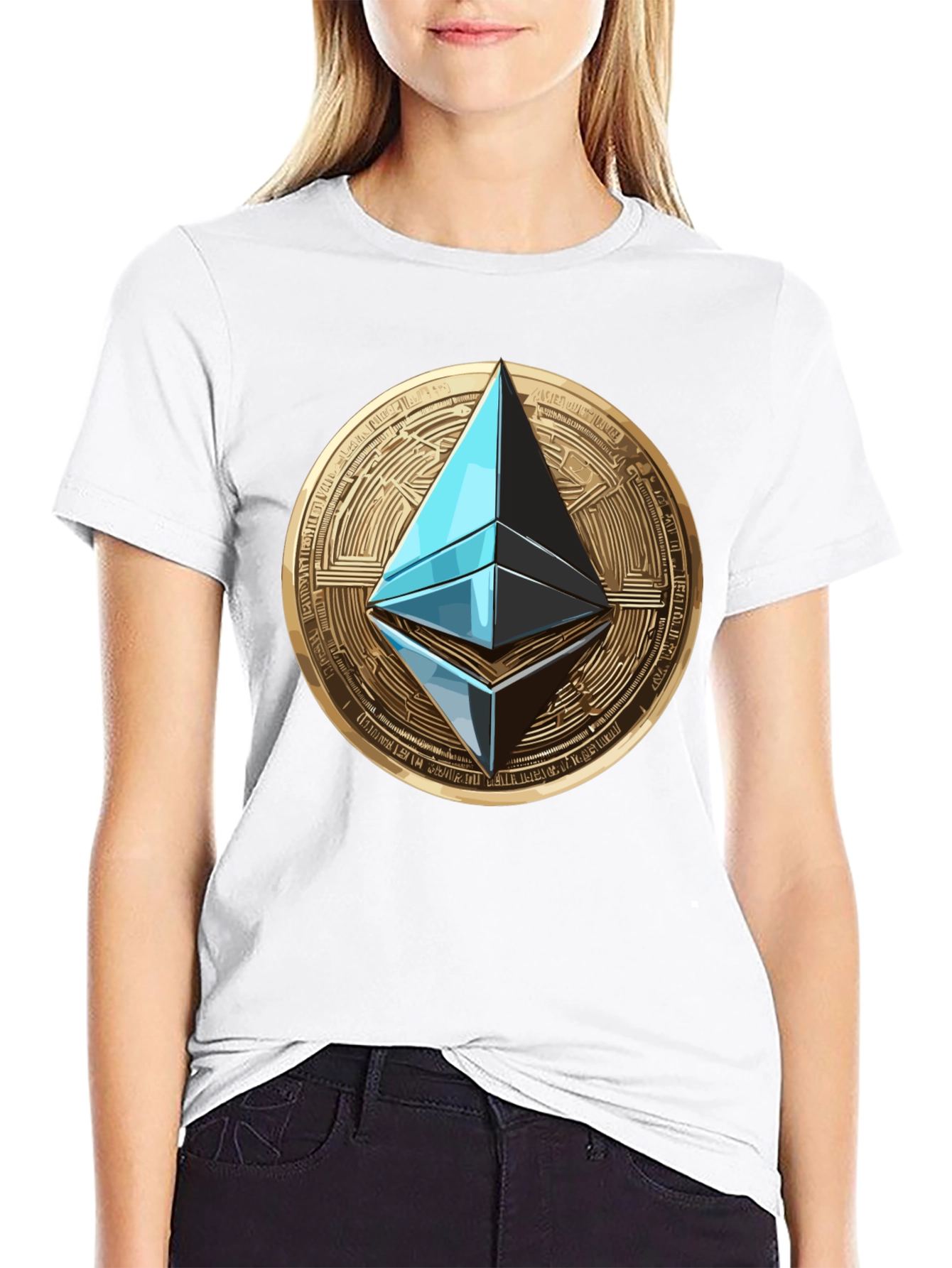 Ethereum Crypto Black T-Shirt