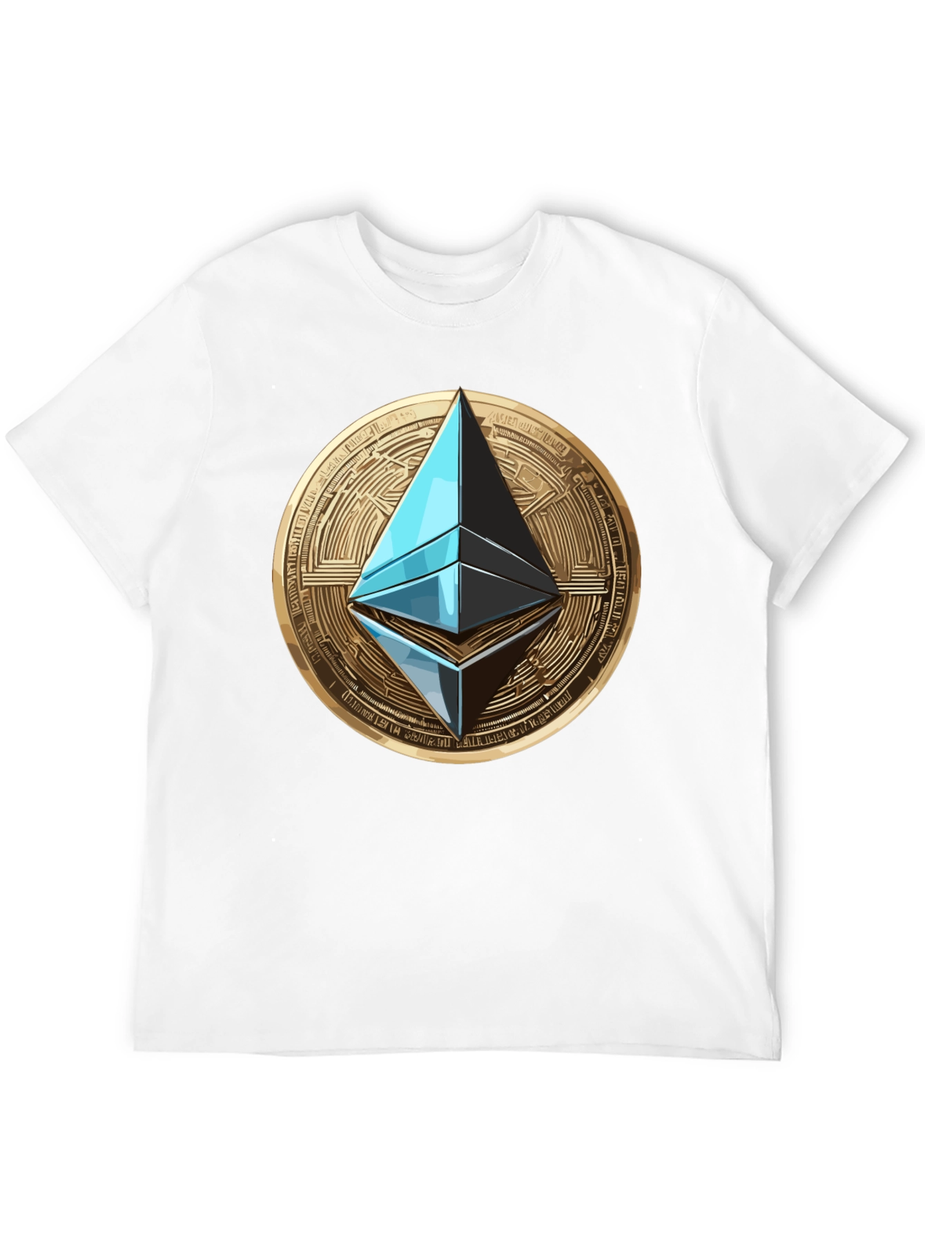 Ethereum Crypto Black T-Shirt