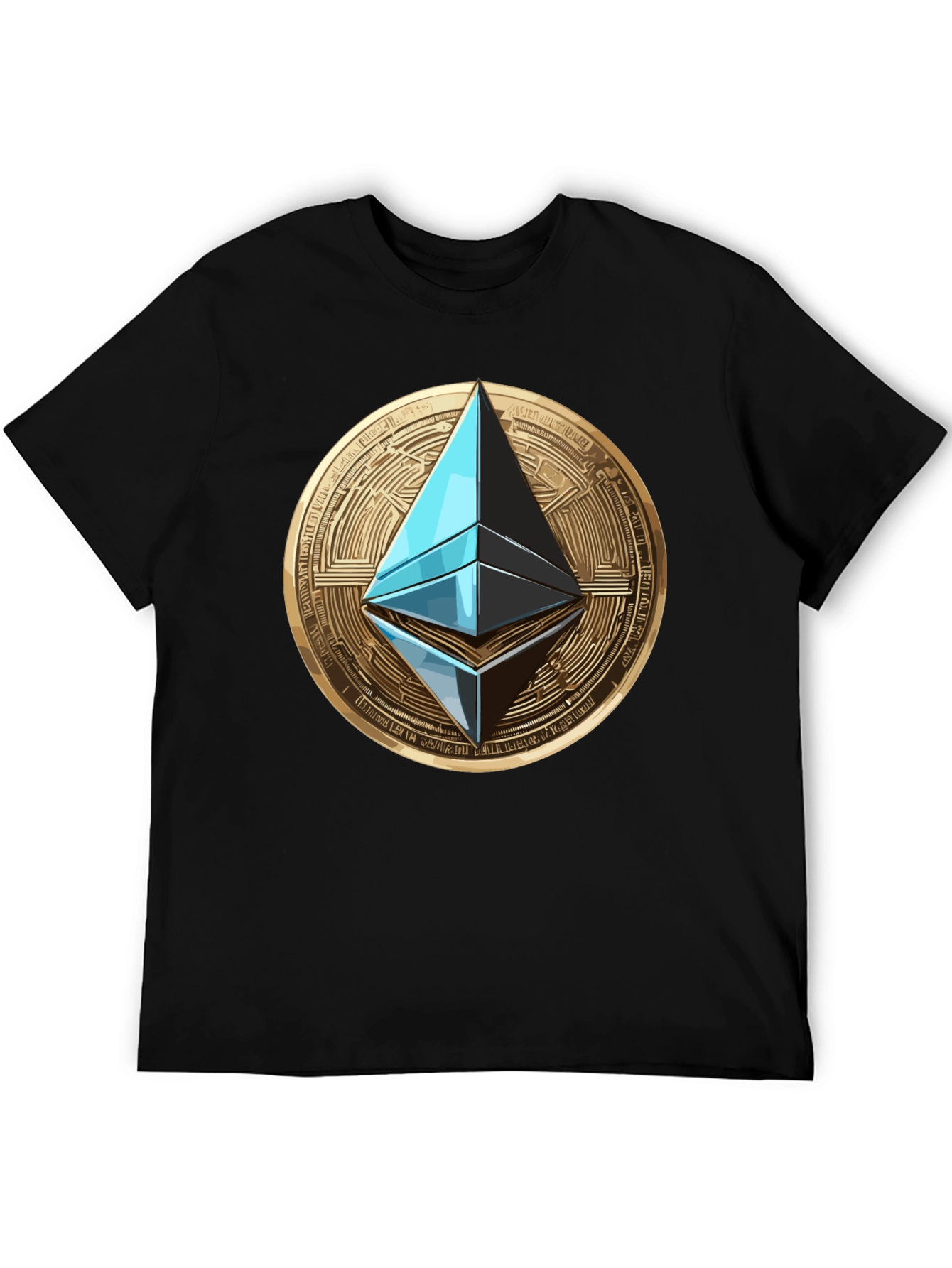 Ethereum Crypto Black T-Shirt