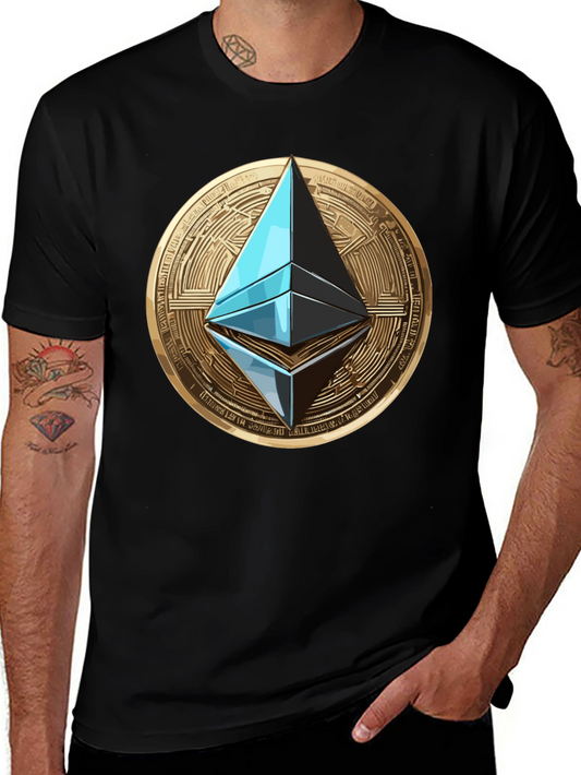 Ethereum Crypto Black T-Shirt