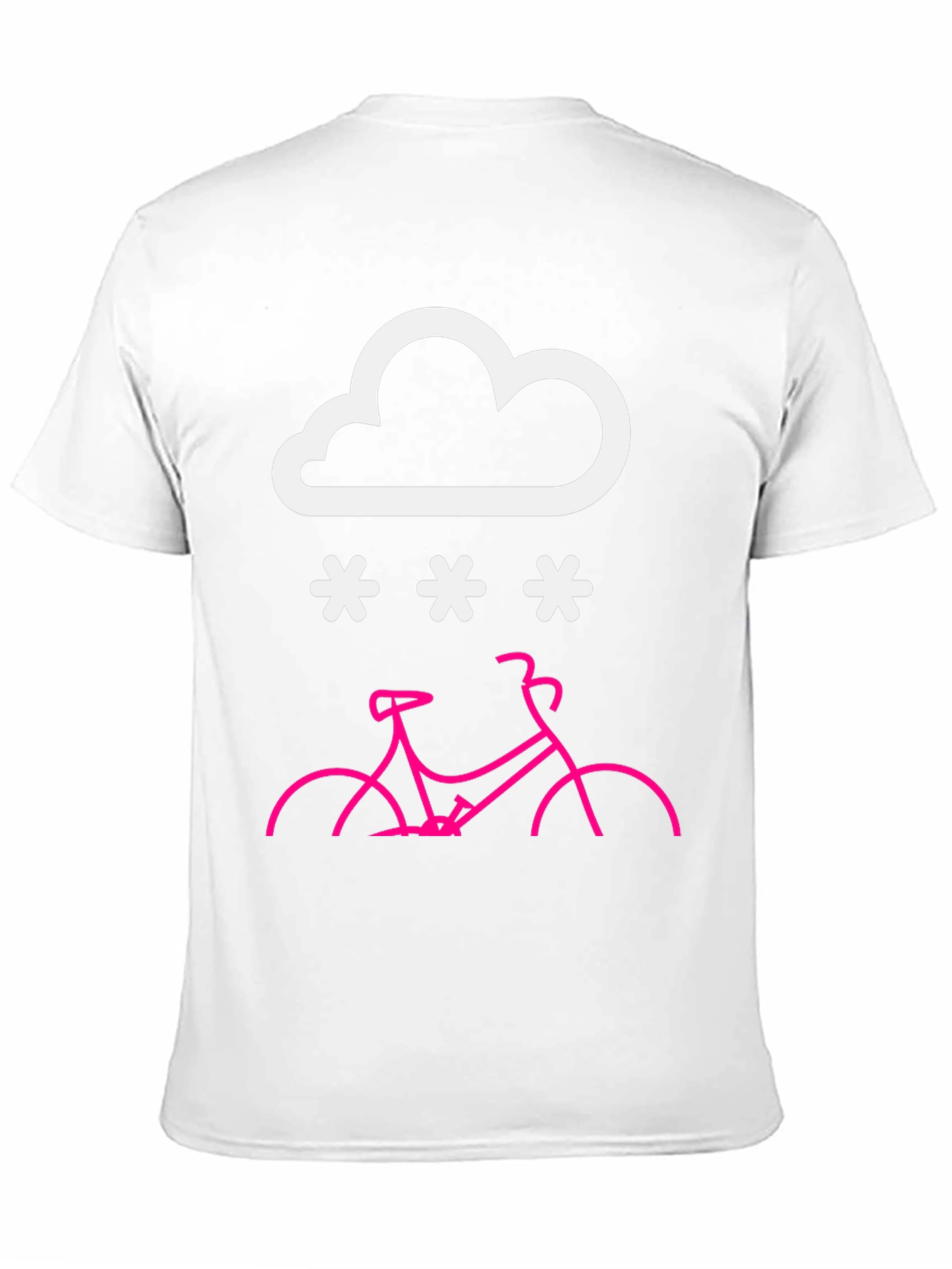 Snowy Bike Ride T-Shirt