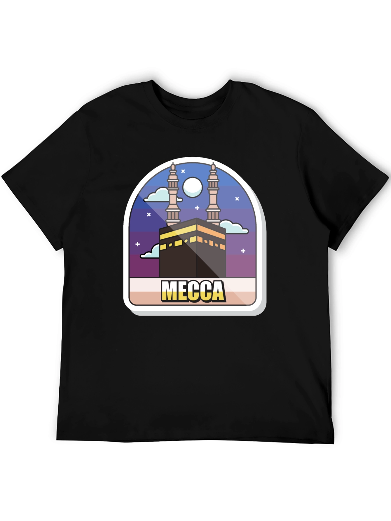 Mecca Graphic T-Shirt - Stylish Islamic Design