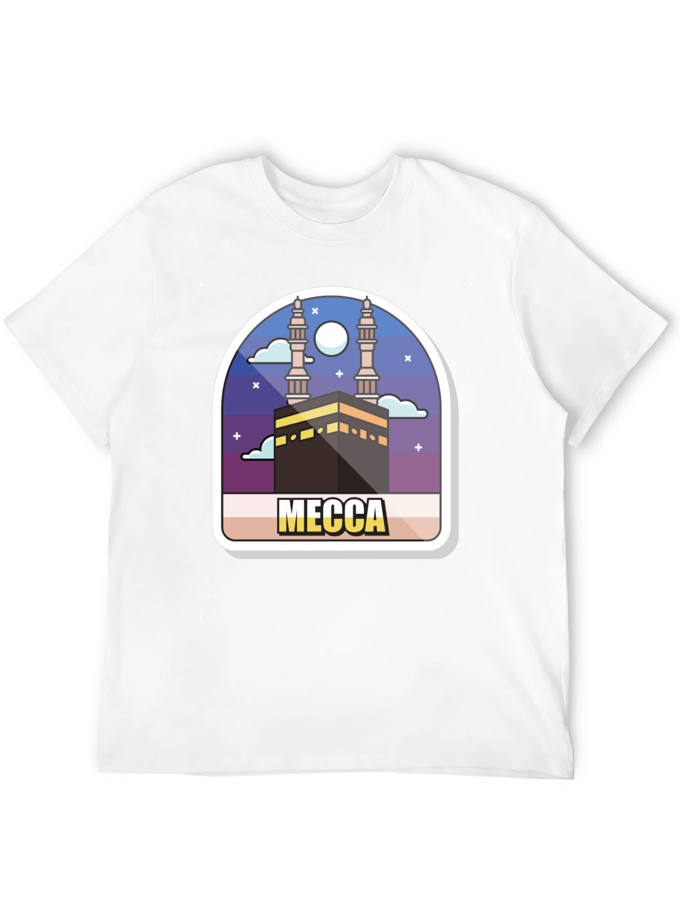 Mecca Graphic T-Shirt - Stylish Islamic Design