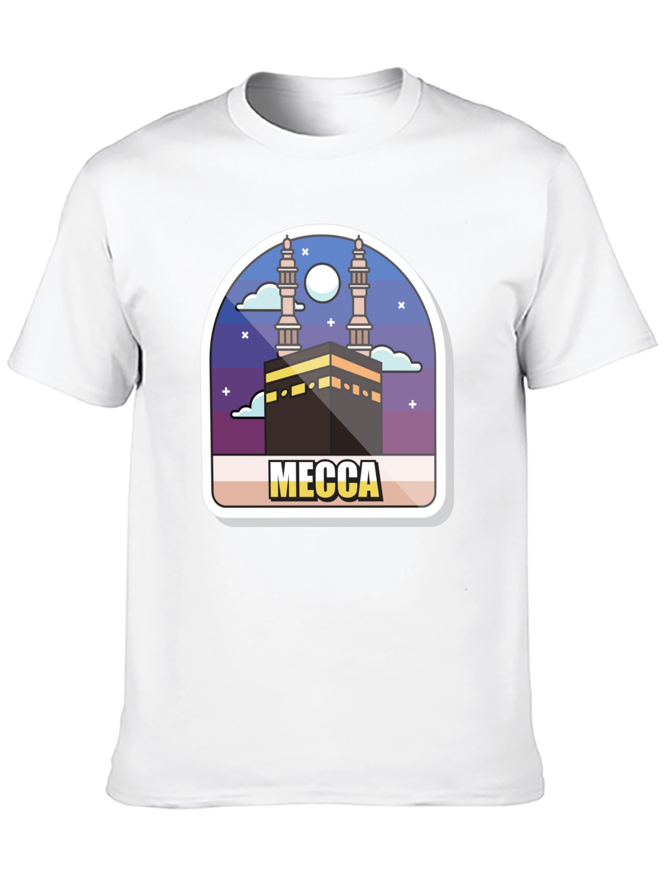 Mecca Graphic T-Shirt - Stylish Islamic Design