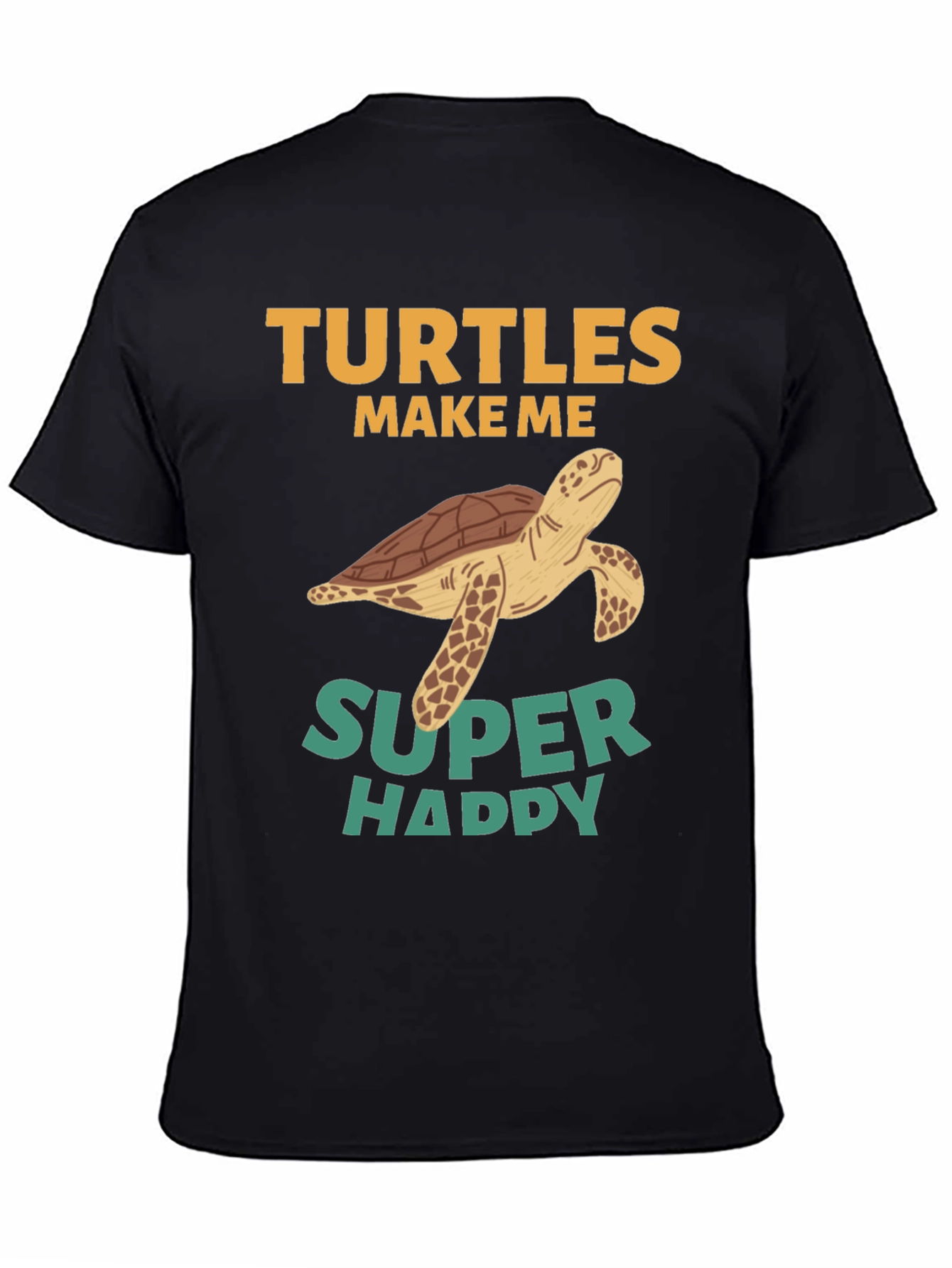 Turtles Make Me Super Happy Graphic Tee
