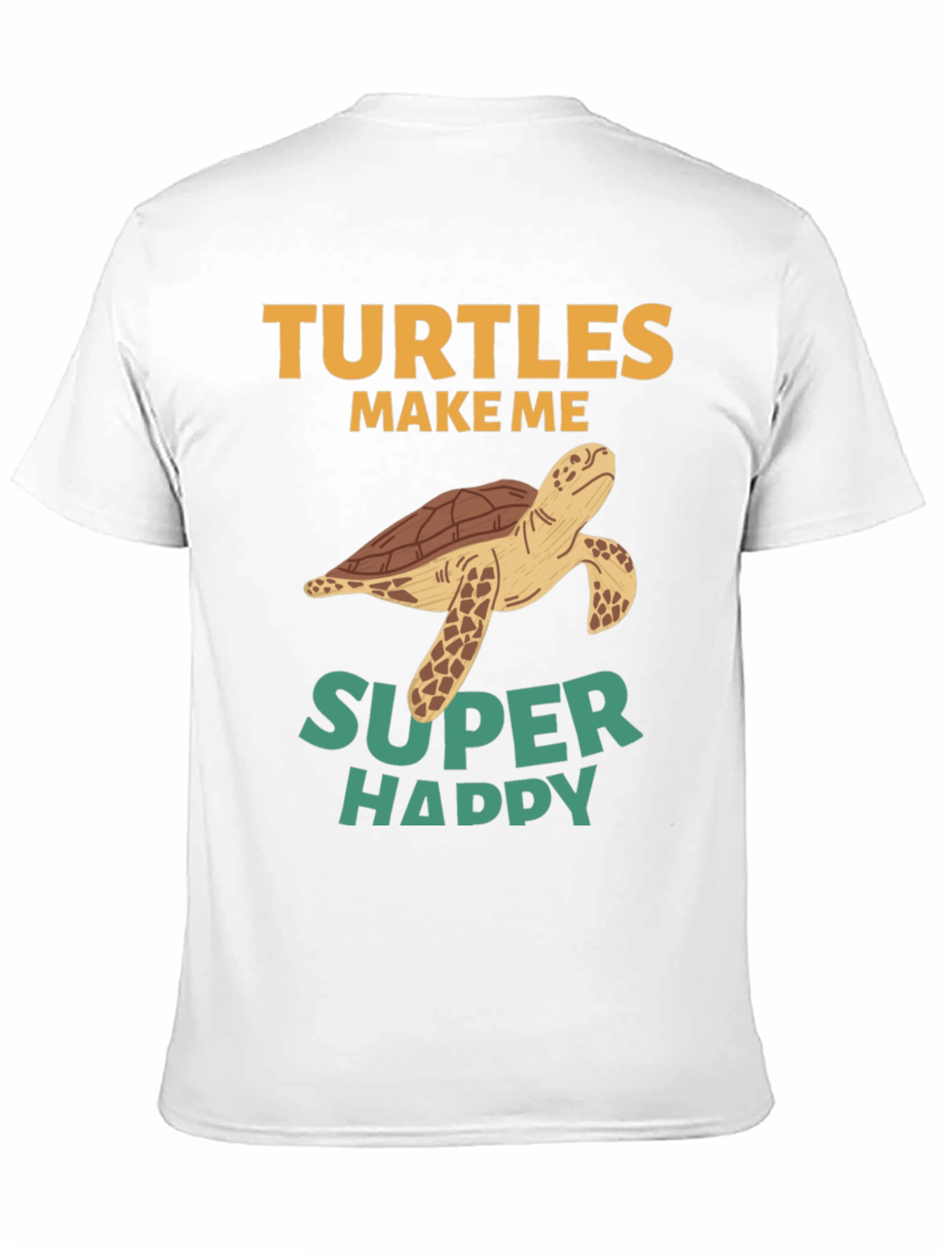 Turtles Make Me Super Happy Graphic Tee