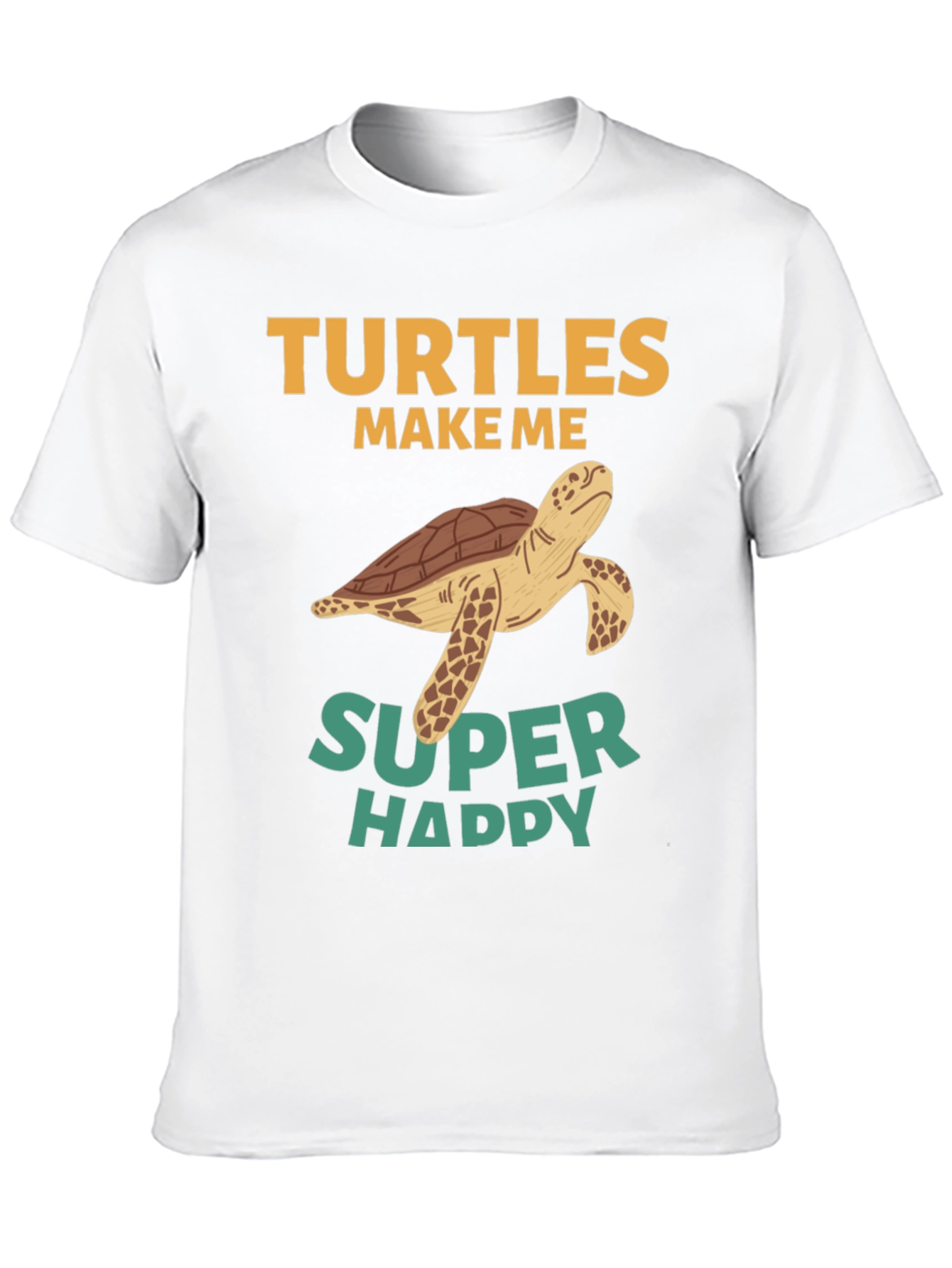 Turtles Make Me Super Happy Graphic Tee
