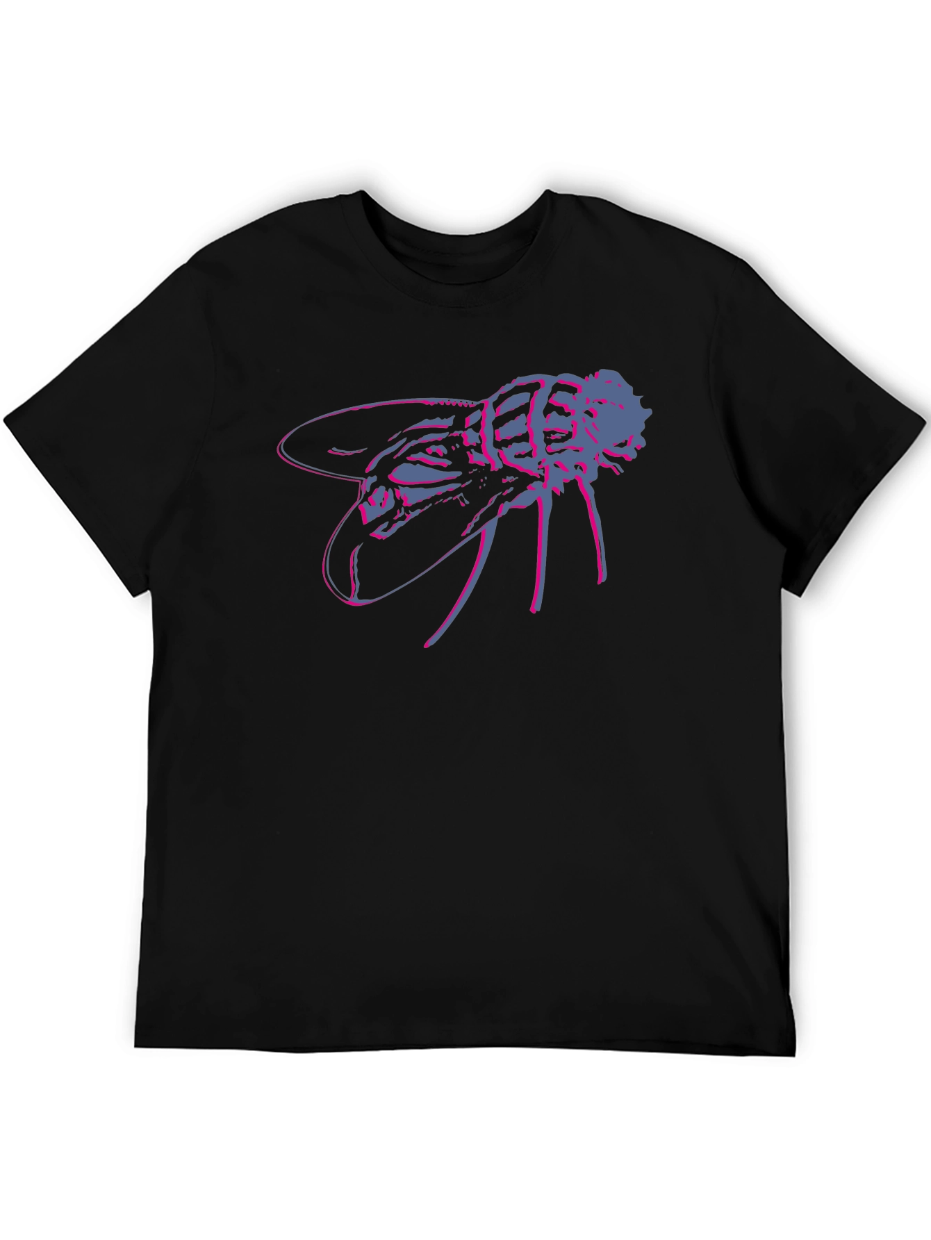 Fly Graphic Black T-Shirt - Bold & Unique Design