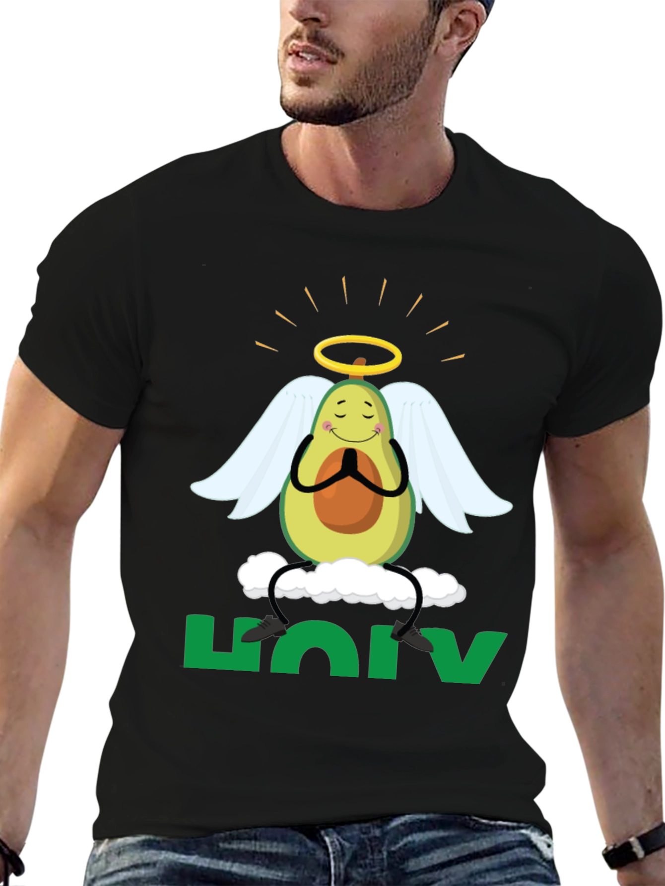 Holy Guacamole T-Shirt Funny Avocado Graphic Tee