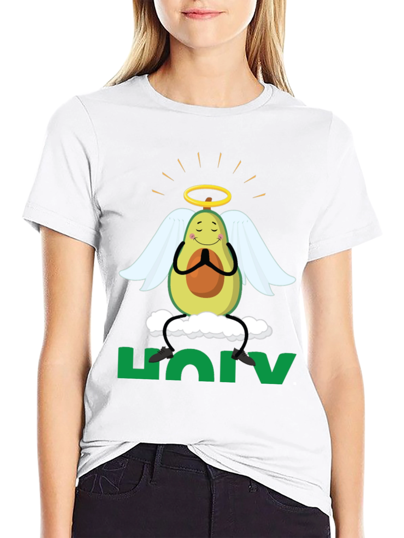 Holy Guacamole T-Shirt Funny Avocado Graphic Tee