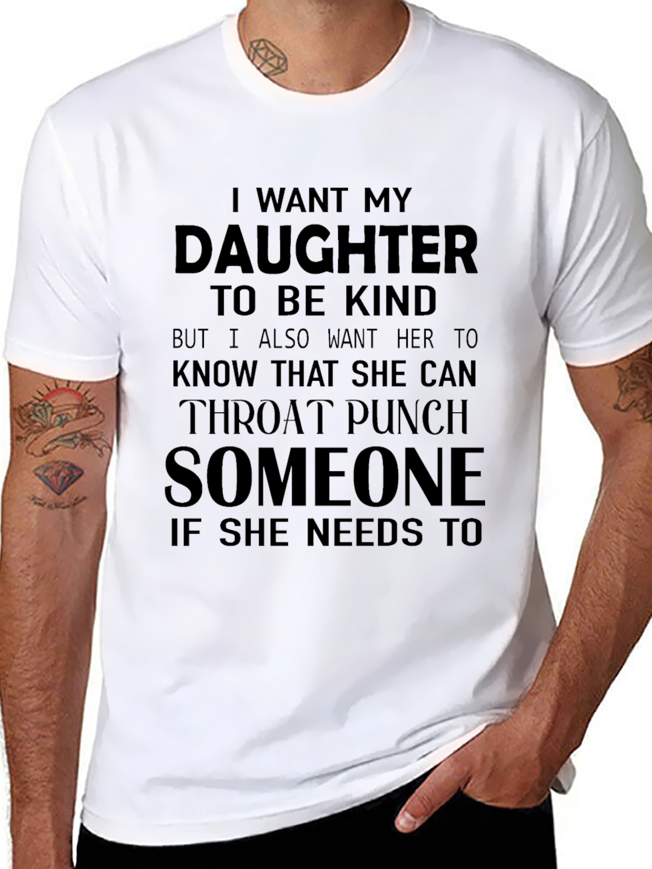 Kind Daughter T-Shirt - Empowering Graphic Tee
