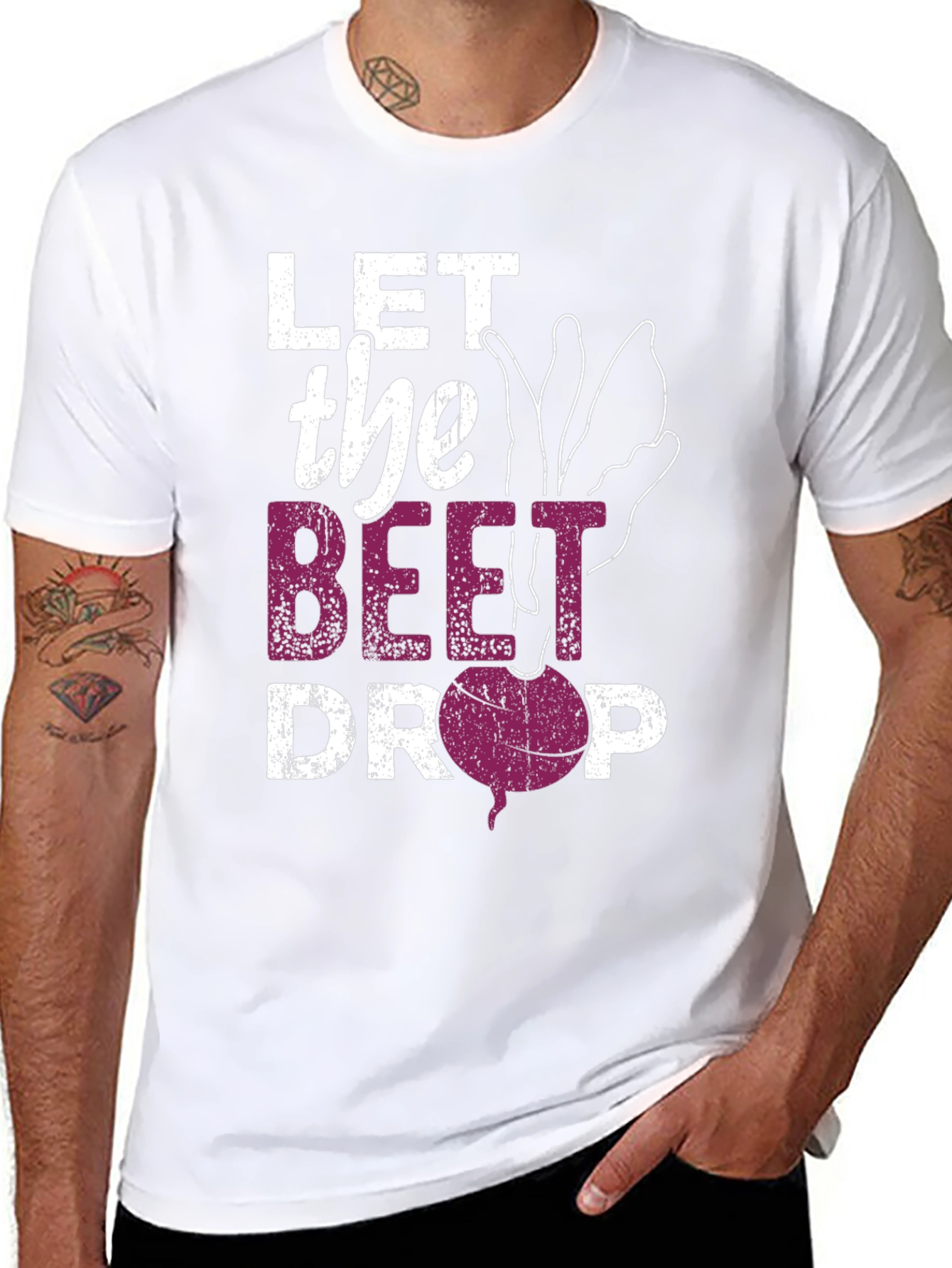 Let the Beet Drop Graphic T-Shirt