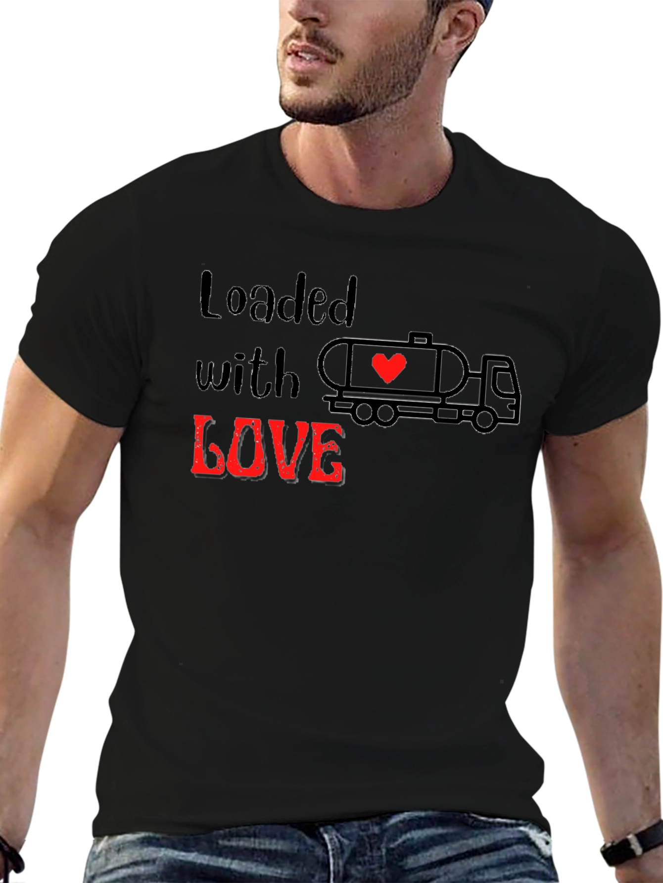 Loaded with Love T-Shirt - Graphic Tee