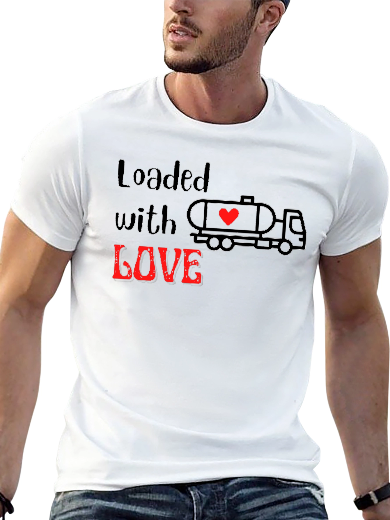 Loaded with Love T-Shirt - Graphic Tee