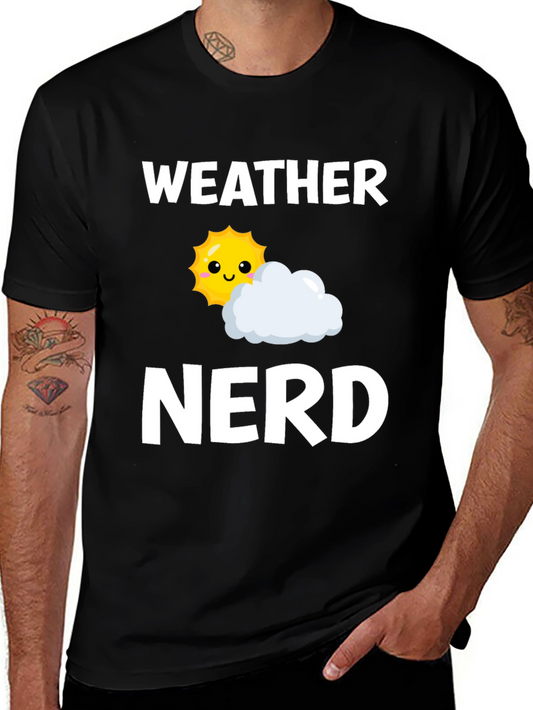 Weather Nerd Graphic Tee - Funny Weather T-Shirt