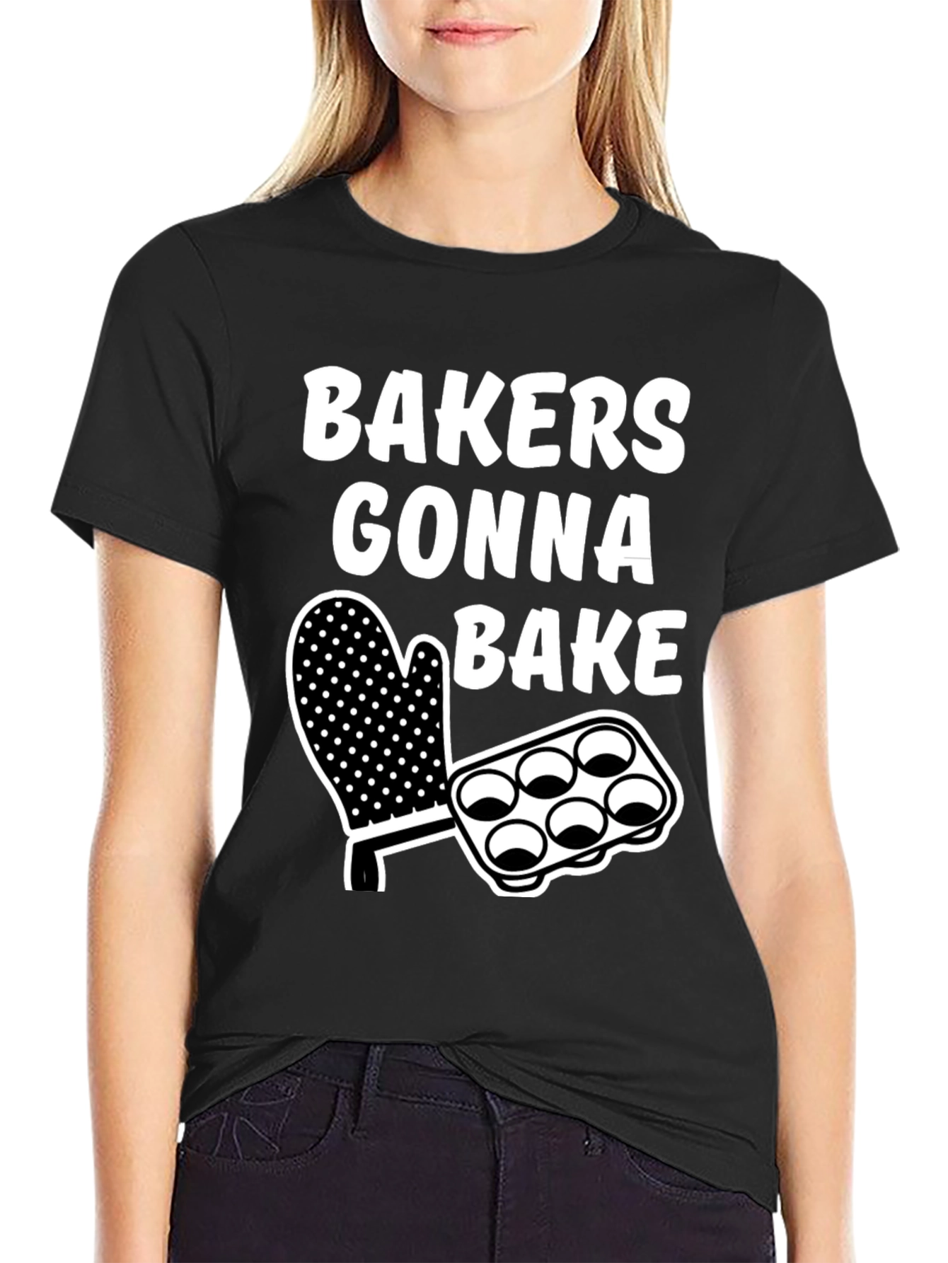 Bakers Gonna Bake Graphic T-Shirt - Baking Enthusiast Tee