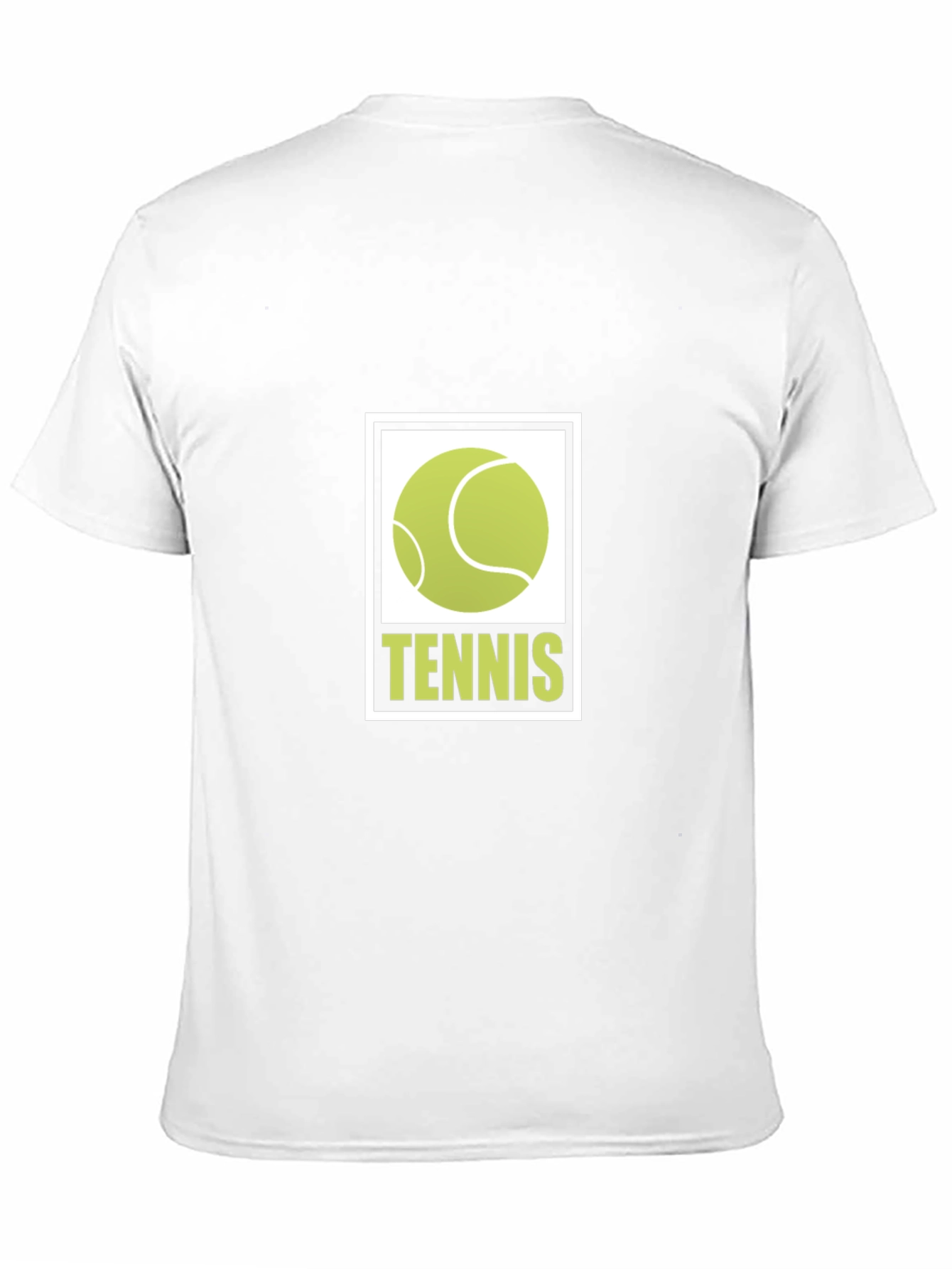 Tennis Ball Graphic Black T-Shirt