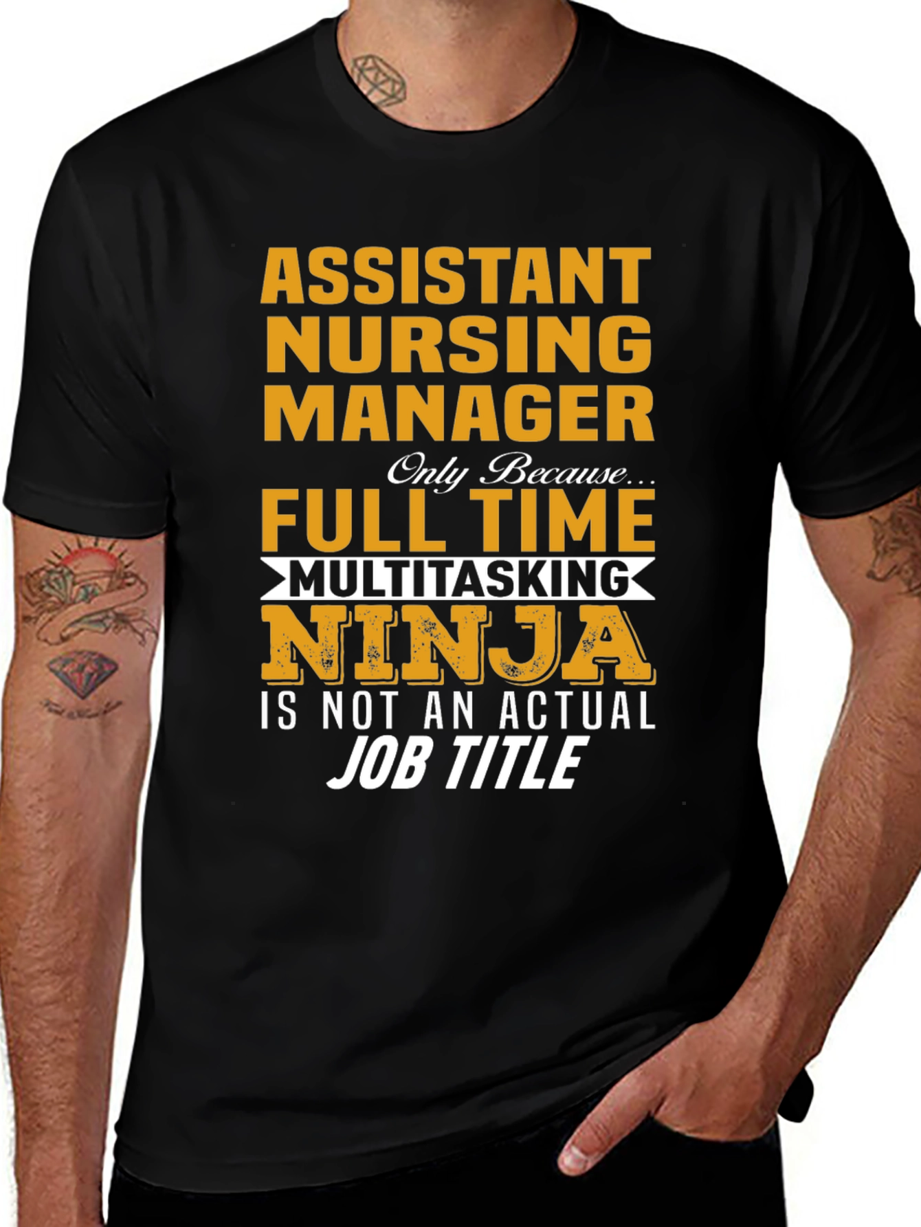 Assistant Nursing Manager Ninja T-Shirt